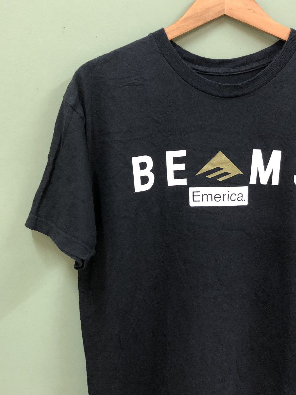Beams Plus EMERICA x BEAMS - BIG SIGNATURE LOGO SKATE TEES Size US M / EU 48-50 / 2 - 3 Thumbnail