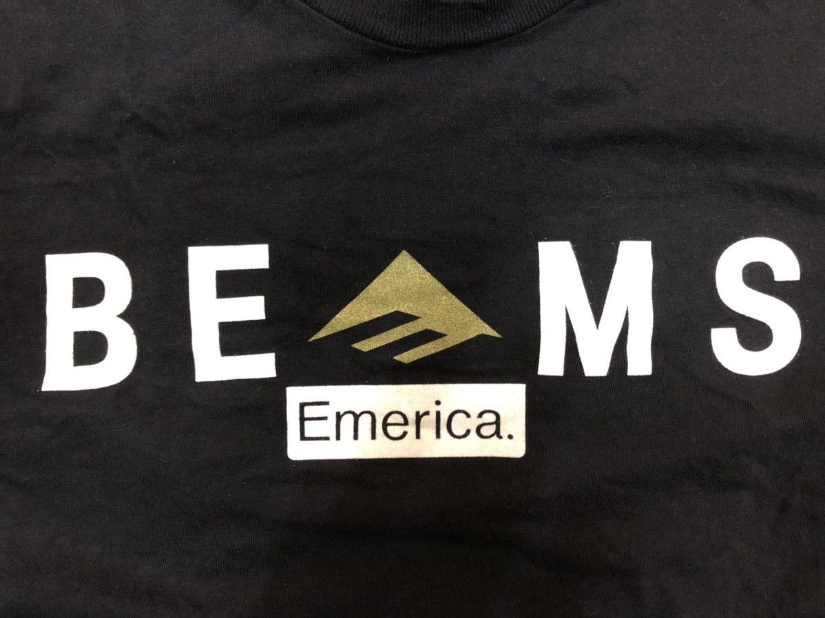 Beams Plus EMERICA x BEAMS - BIG SIGNATURE LOGO SKATE TEES Size US M / EU 48-50 / 2 - 6 Thumbnail