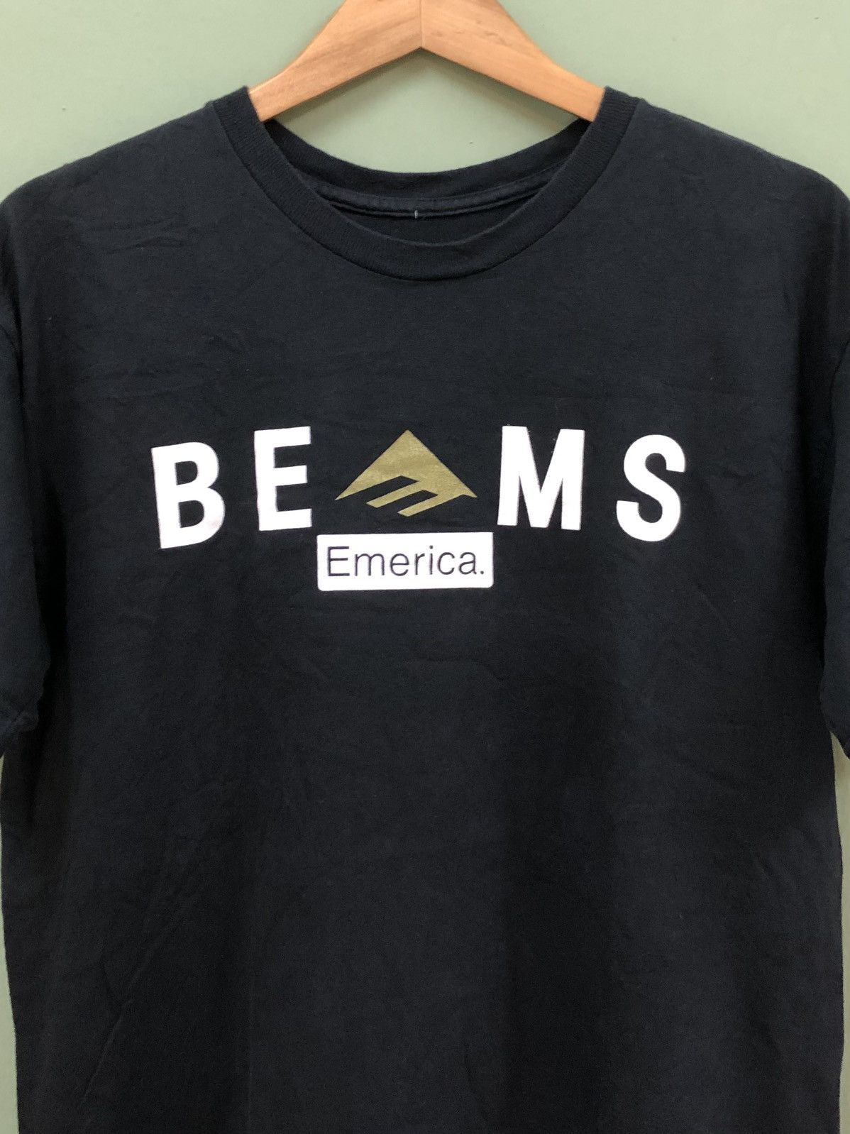 Beams Plus EMERICA x BEAMS - BIG SIGNATURE LOGO SKATE TEES Size US M / EU 48-50 / 2 - 2 Thumbnail
