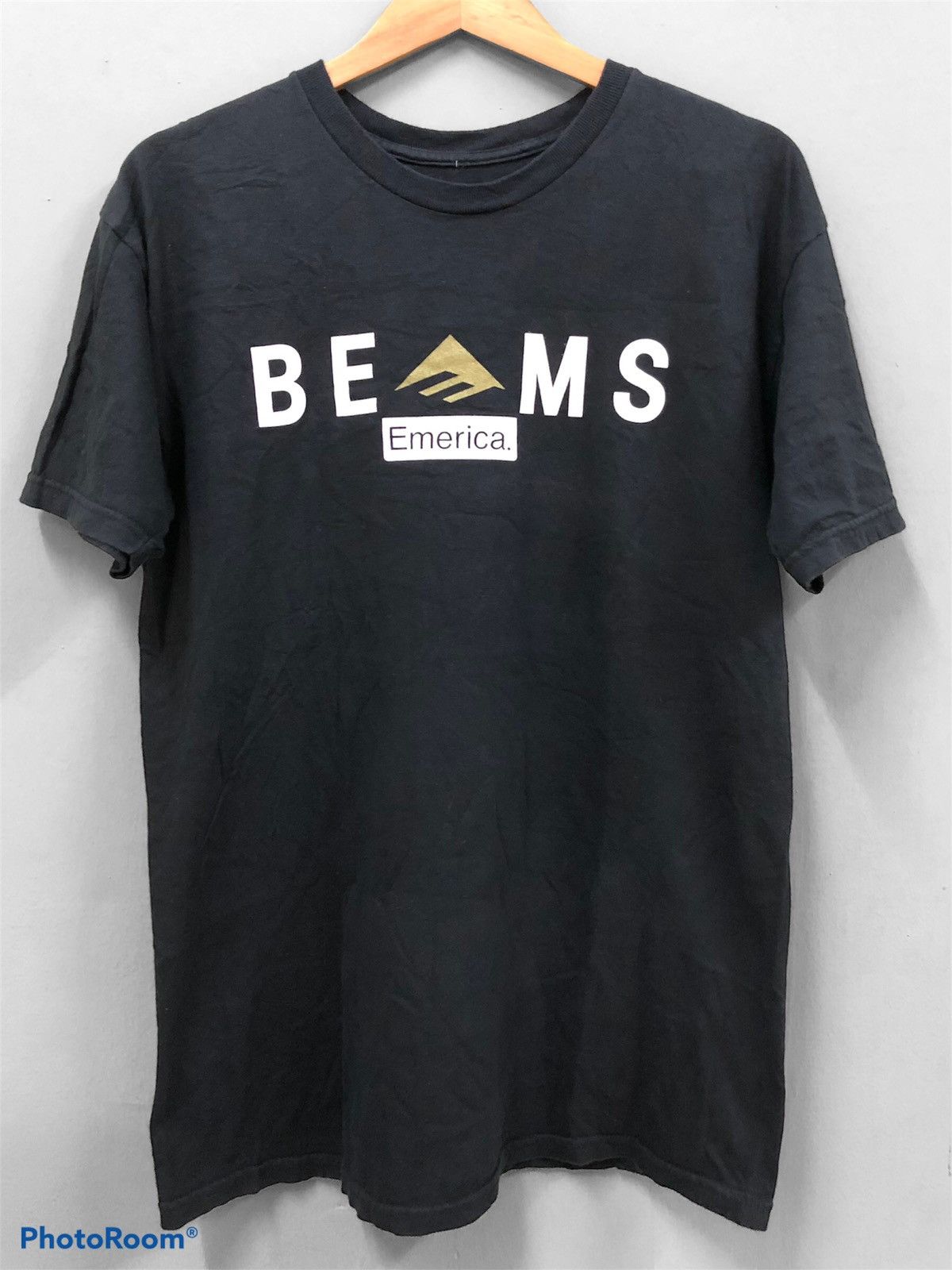 Beams Plus EMERICA x BEAMS - BIG SIGNATURE LOGO SKATE TEES Size US M / EU 48-50 / 2 - 1 Thumbnail