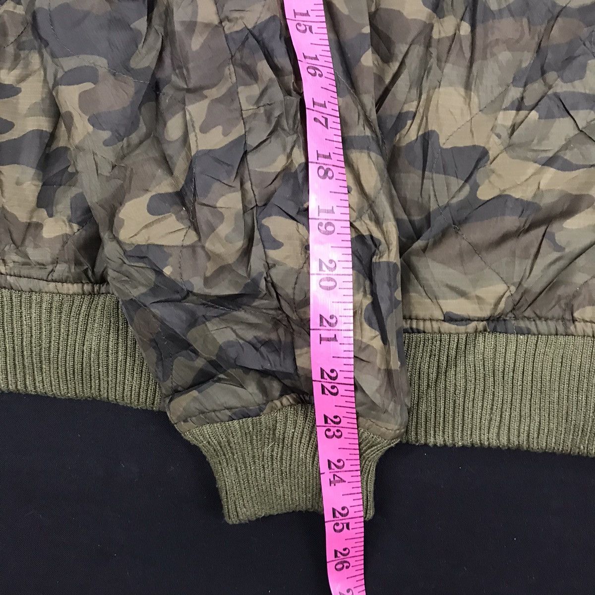 Alpha Industries Vintage Alpha Industries U.S Camouflage Bomber Jacket Size US M / EU 48-50 / 2 - 11 Thumbnail