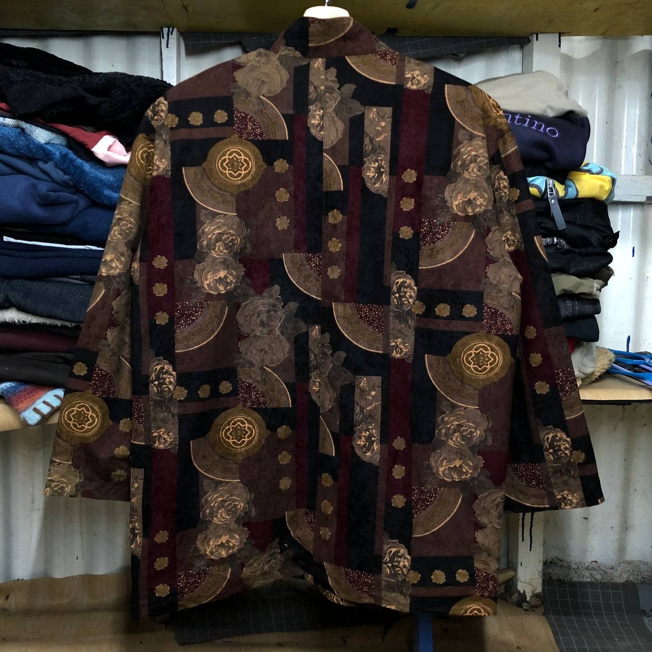 Other × Vintage Vintage Full Print Women Jacket Size XL / US 12-14 / IT 48-50 - 5 Thumbnail