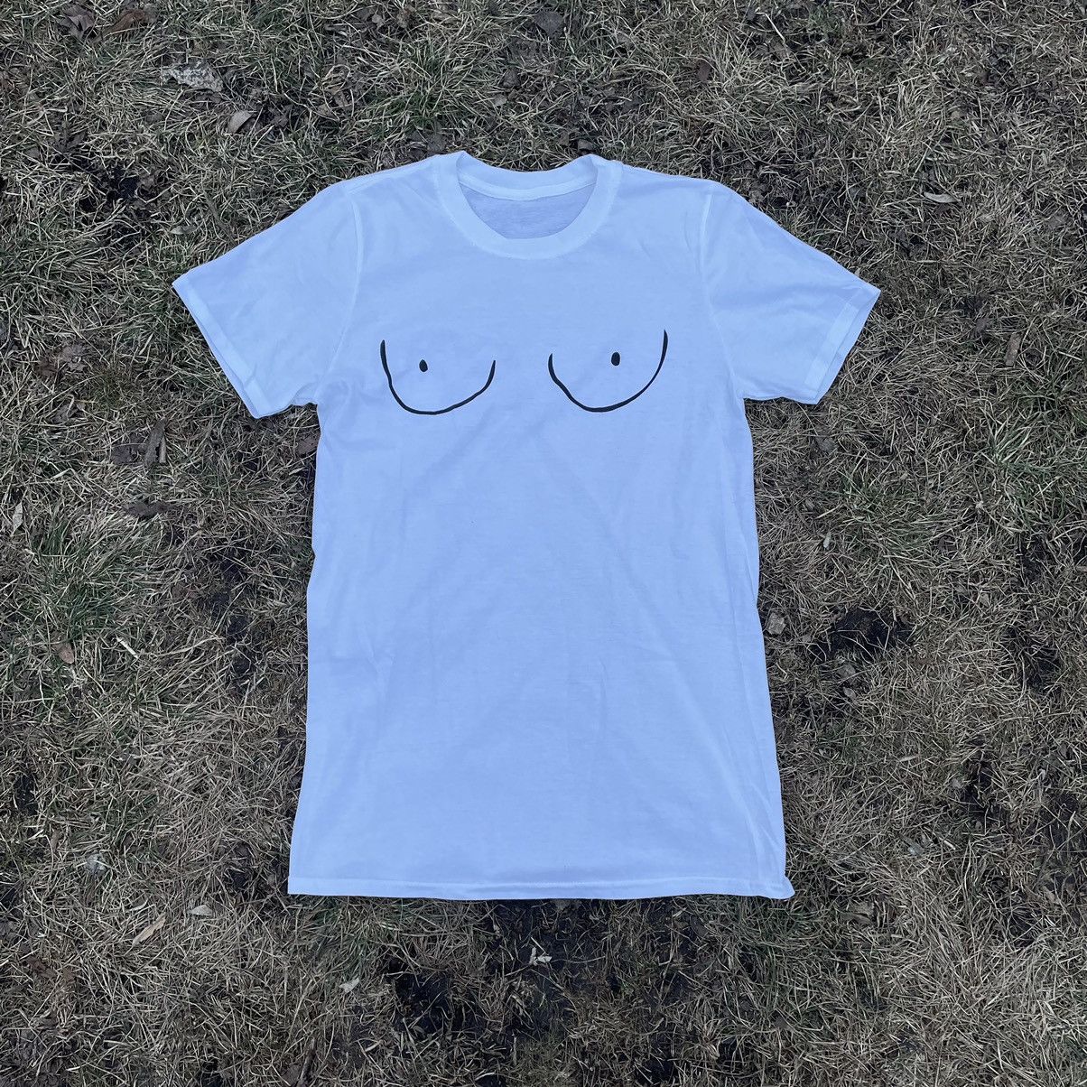 Vintage Vintage Y2K Graphic Tee Sun Faded Blue Oversized Grunge M Size US M / EU 48-50 / 2 - 1 Thumbnail