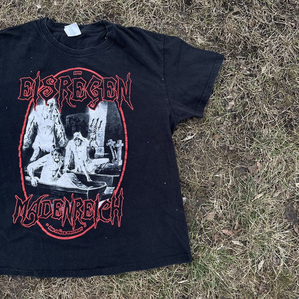 Band Tees Vintage 90s Tee 90s 666 Skulls Sexy Vamp Dead L Size US L / EU 52-54 / 3 - 3 Thumbnail