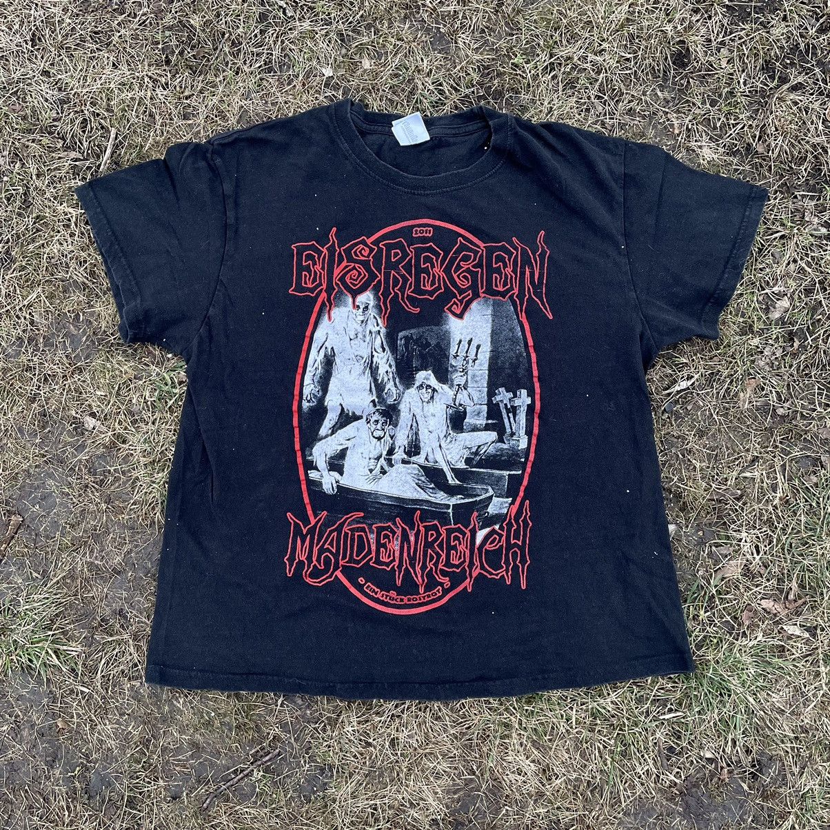 Band Tees Vintage 90s Tee 90s 666 Skulls Sexy Vamp Dead L Size US L / EU 52-54 / 3 - 1 Thumbnail