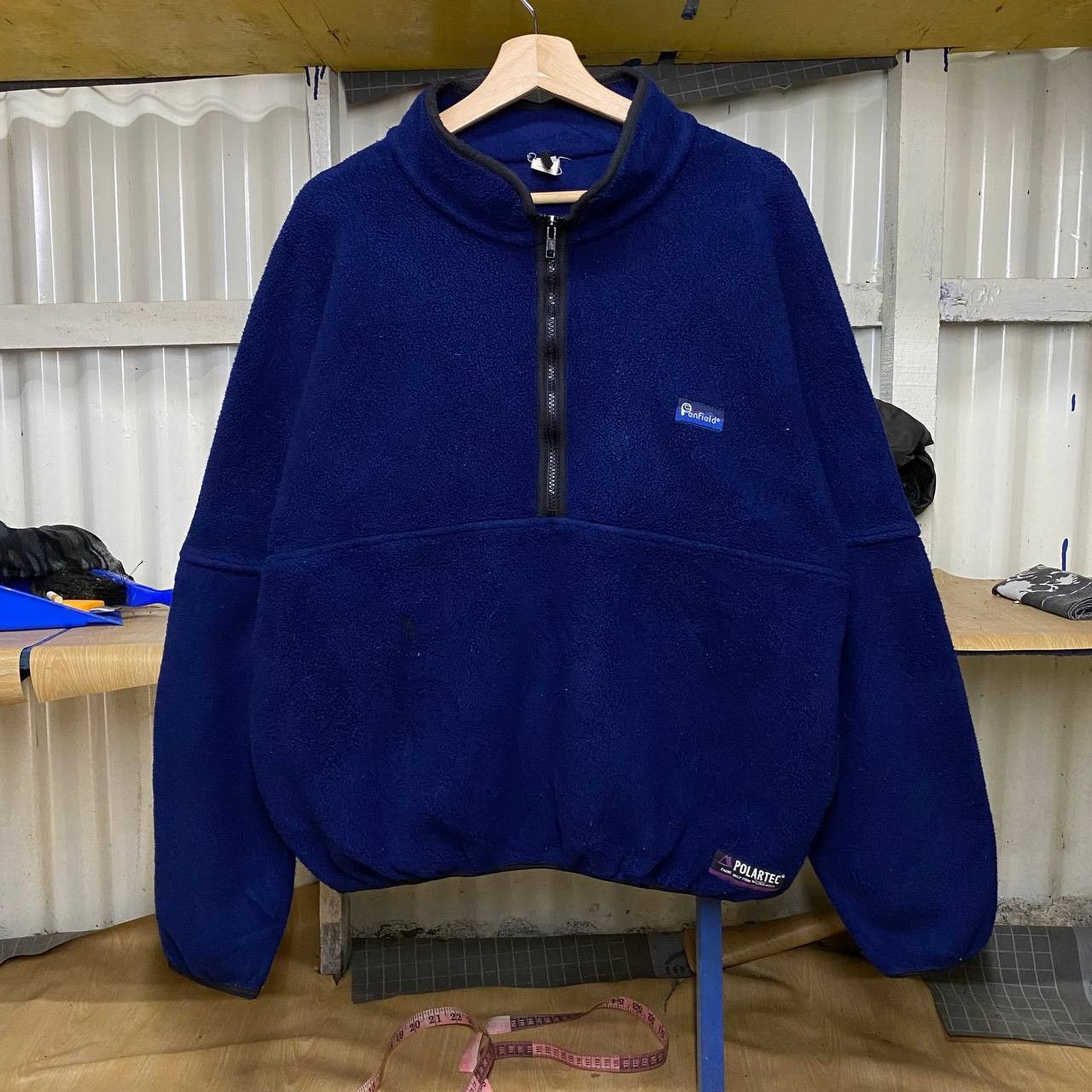 Penfield Vintage Penfield Fleece Half Zipper Jacket Size US L / EU 52-54 / 3 - 1 Thumbnail