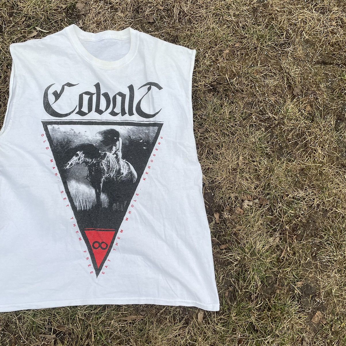 Vintage Vintage 90s Cobalt Band Graphic Tee Grunge Punk Slim Boxy L Size US L / EU 52-54 / 3 - 3 Thumbnail