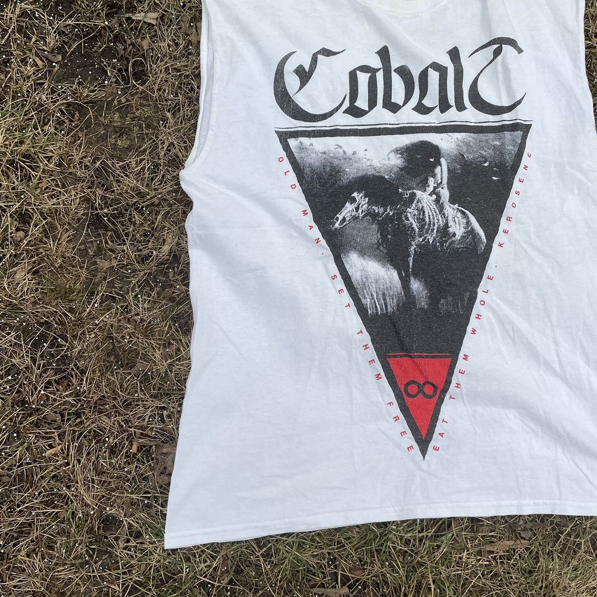 Vintage Vintage 90s Cobalt Band Graphic Tee Grunge Punk Slim Boxy L Size US L / EU 52-54 / 3 - 2 Thumbnail