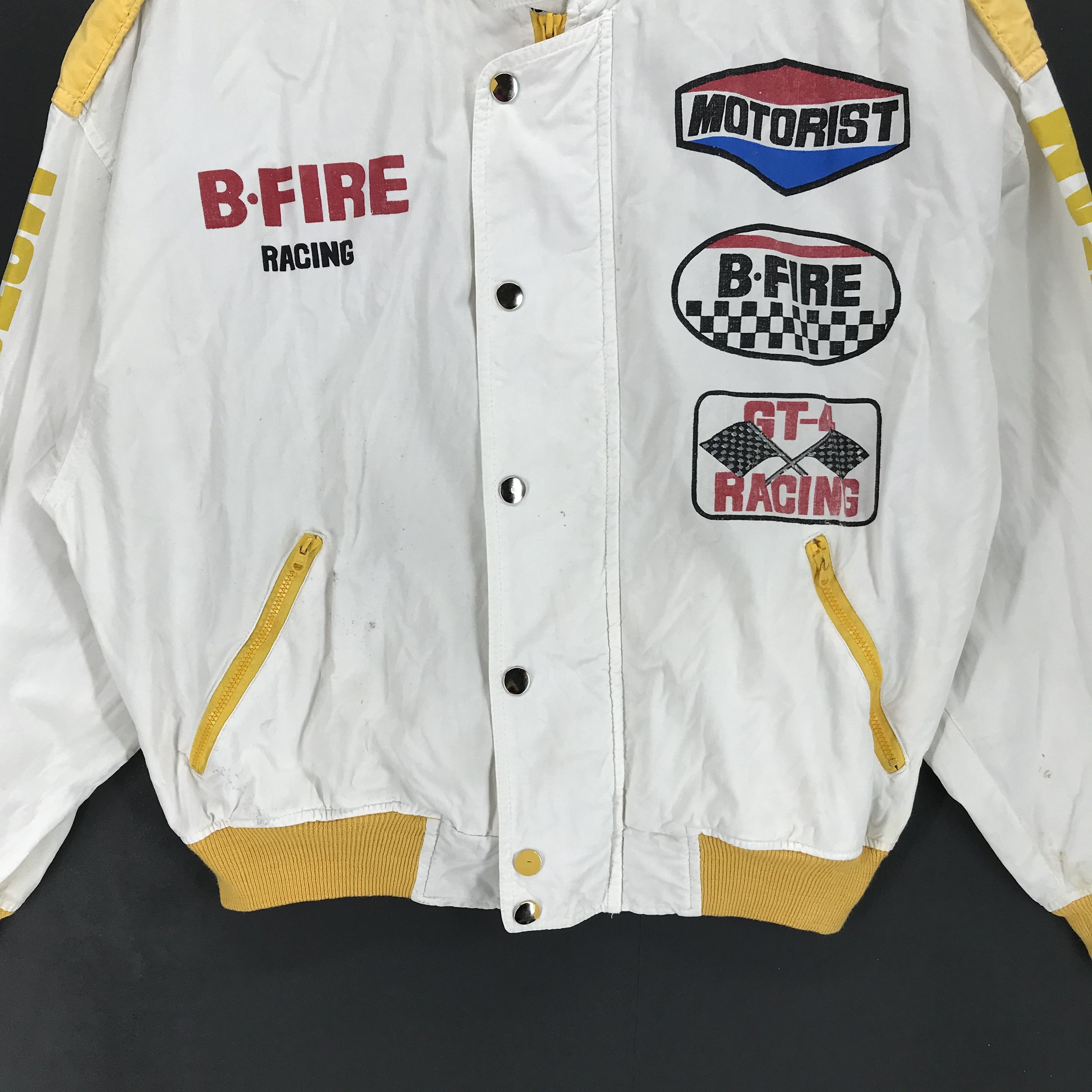 Sports Specialties Back Fire Racing Motor Speed Team Jacket #2063-77 Size US S / EU 44-46 / 1 - 5 Thumbnail