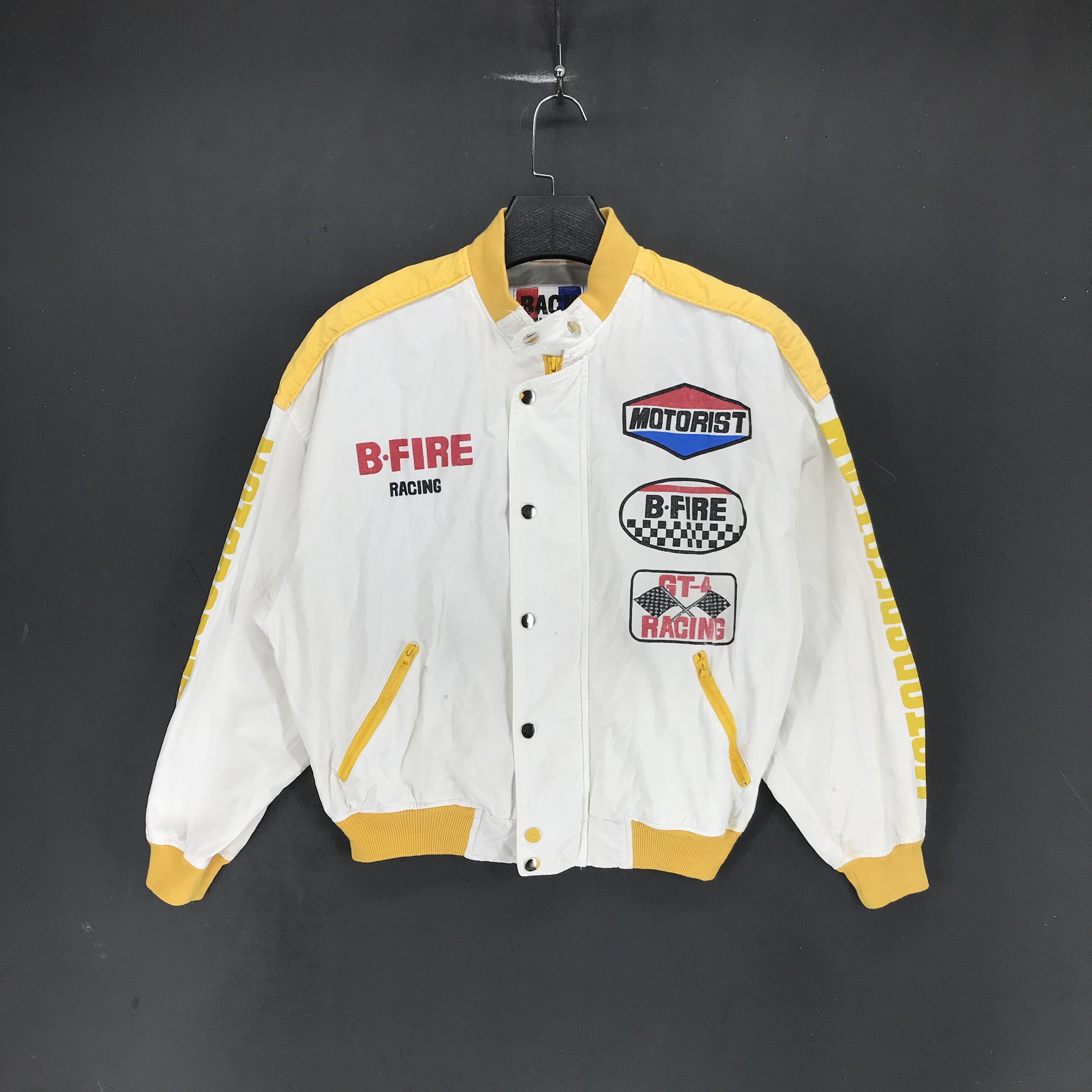 Sports Specialties Back Fire Racing Motor Speed Team Jacket #2063-77 Size US S / EU 44-46 / 1 - 1 Thumbnail