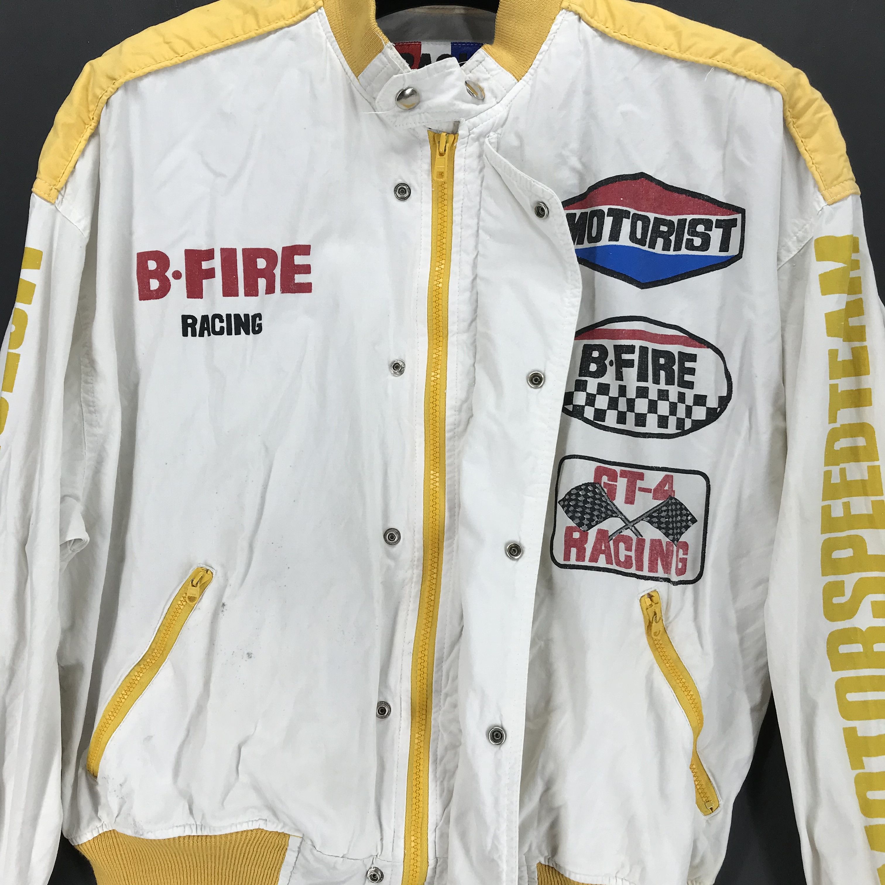Sports Specialties Back Fire Racing Motor Speed Team Jacket #2063-77 Size US S / EU 44-46 / 1 - 9 Thumbnail
