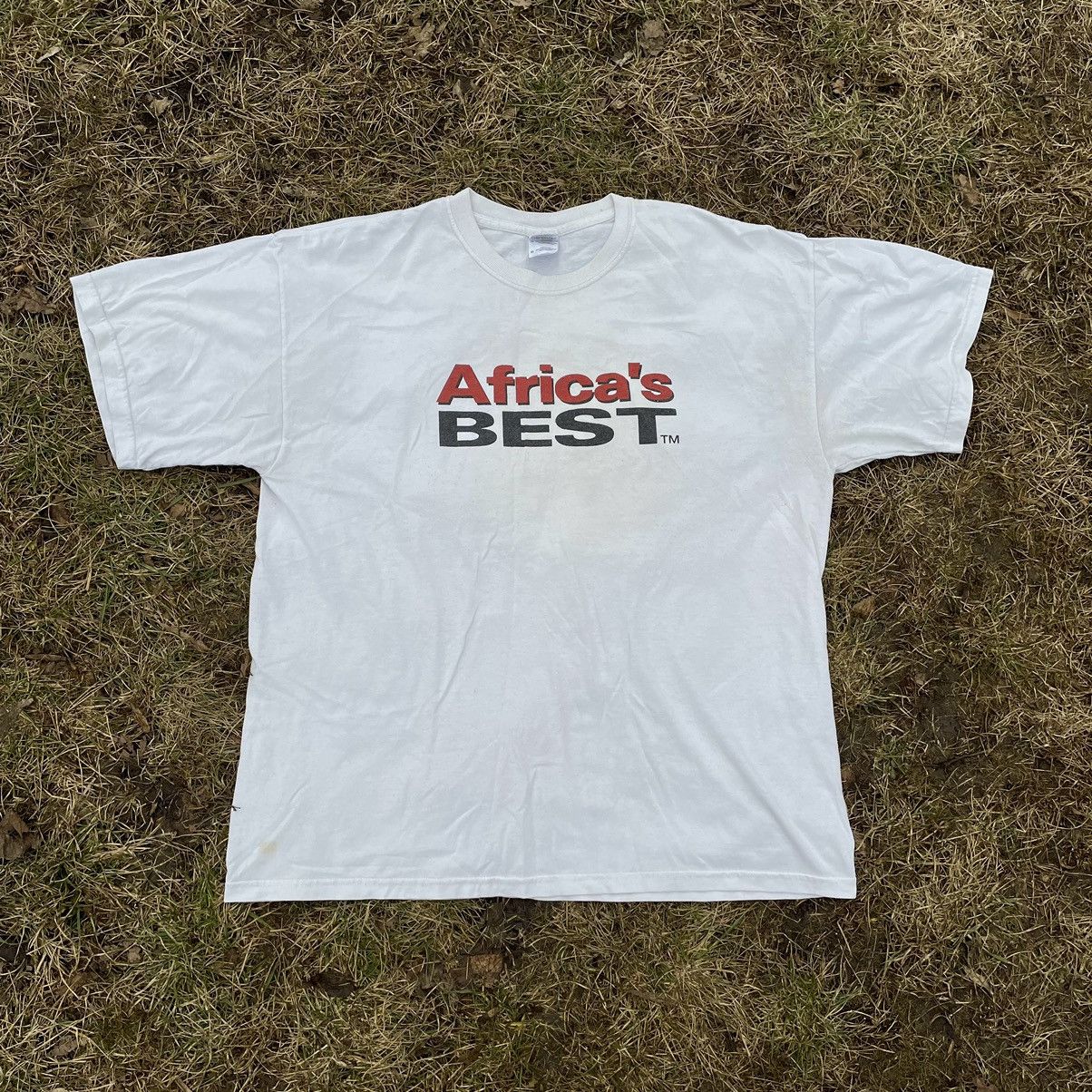 Vintage Y2K ADULT “ Africas Best! “ Buymypiece Tee