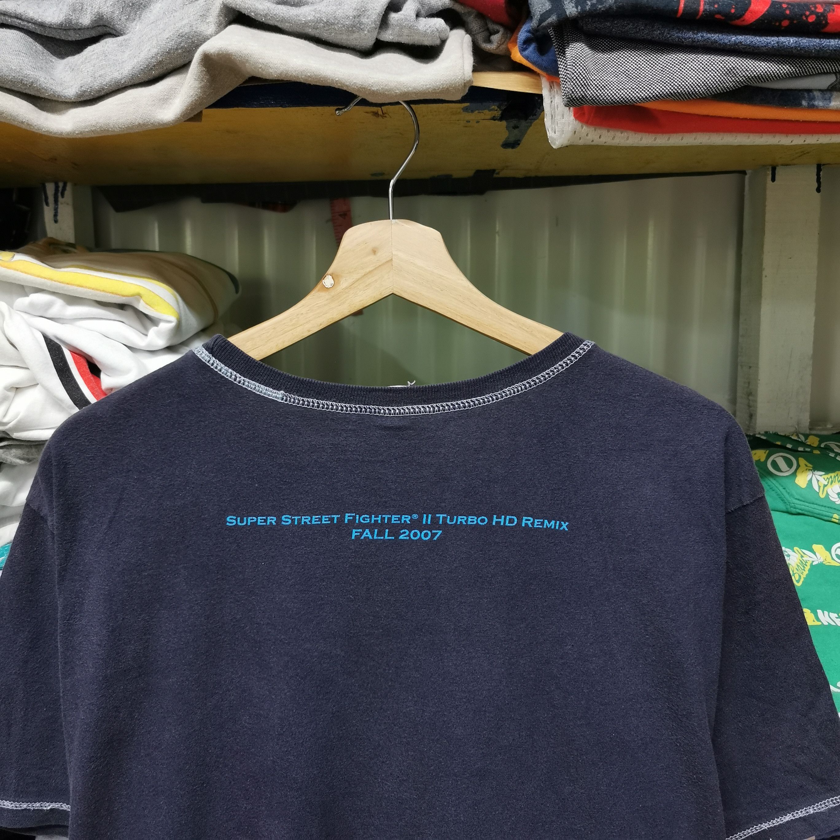 Japanese Brand × Playstation × Vintage Vintage Street Fighter Rare design tee Size US L / EU 52-54 / 3 - 5 Thumbnail