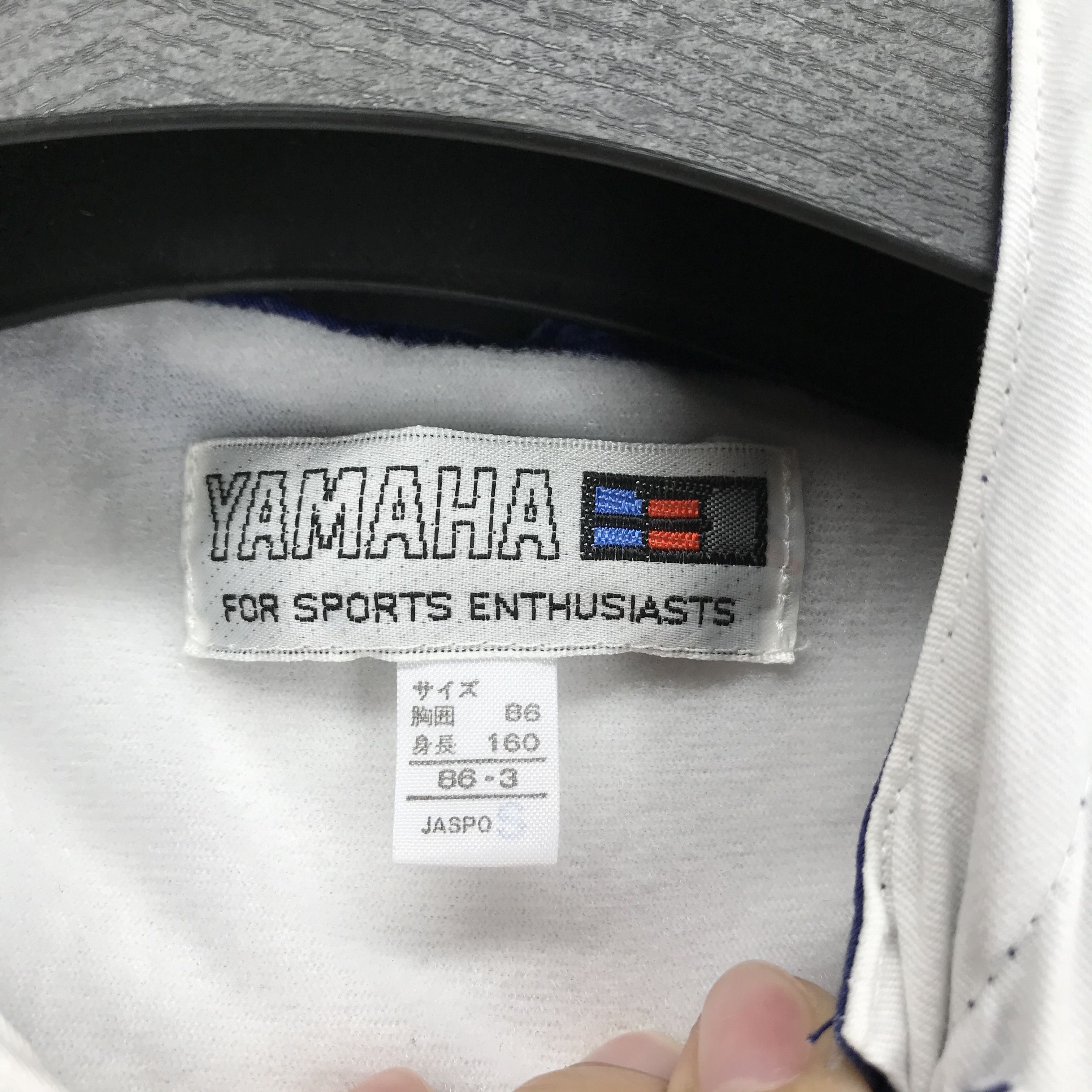 Yamaha Vintage Team Yahama Big Logo Hooded Jacket #2656-105 Size US S / EU 44-46 / 1 - 7 Thumbnail