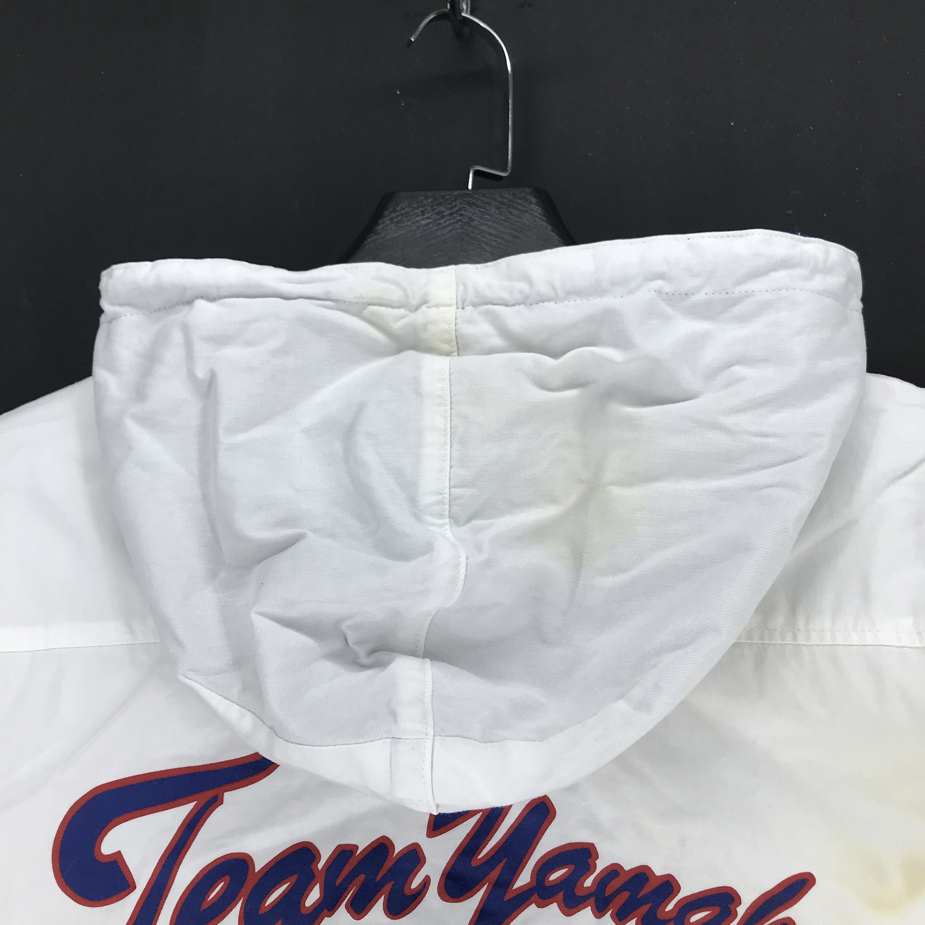 Yamaha Vintage Team Yahama Big Logo Hooded Jacket #2656-105 Size US S / EU 44-46 / 1 - 13 Thumbnail