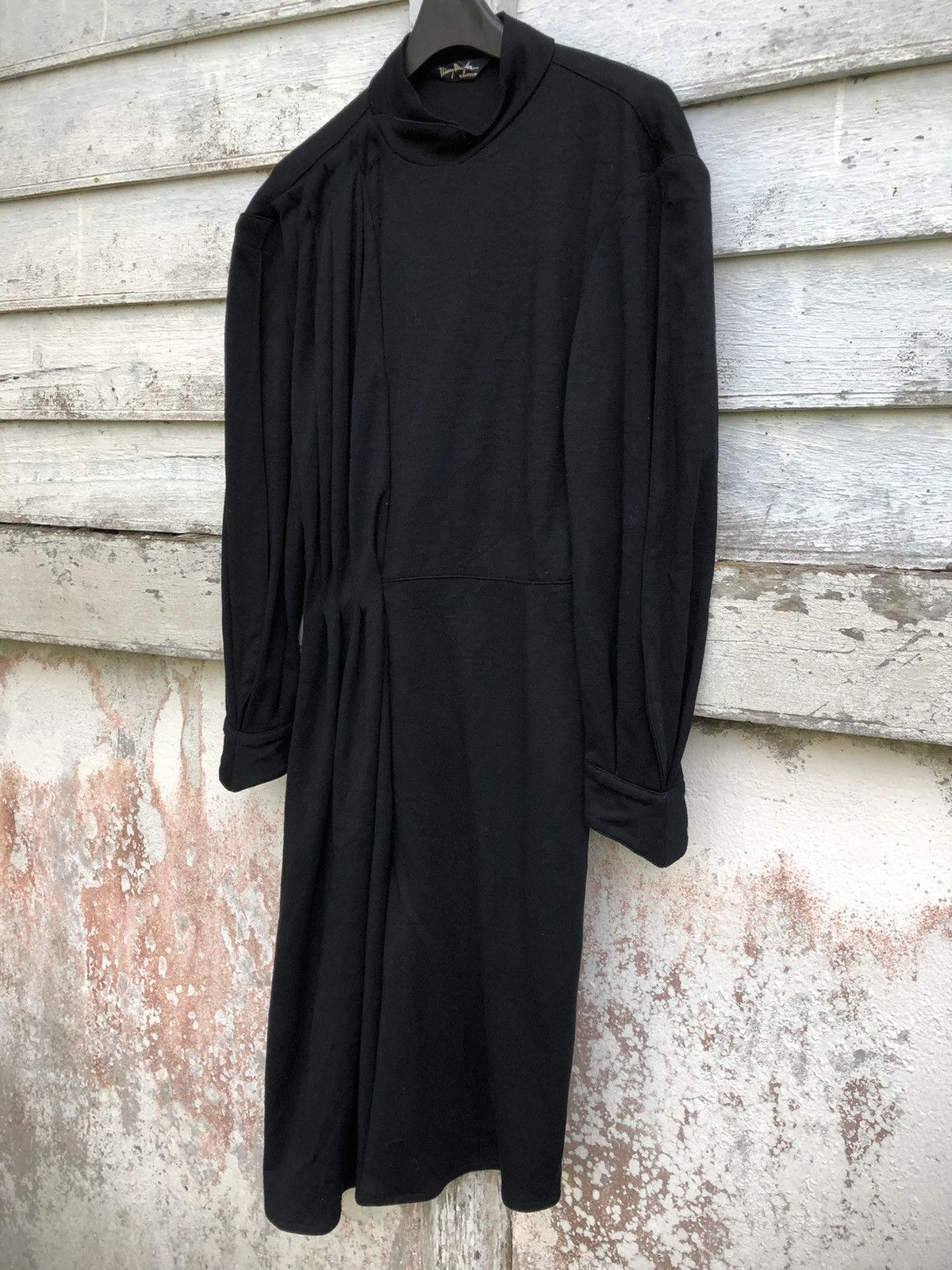 Thierry Mugler × Vintage Theirry Mugler Edition Snap Button Pleats Maxi Dresses Size M / US 6-8 / IT 42-44 - 4 Thumbnail