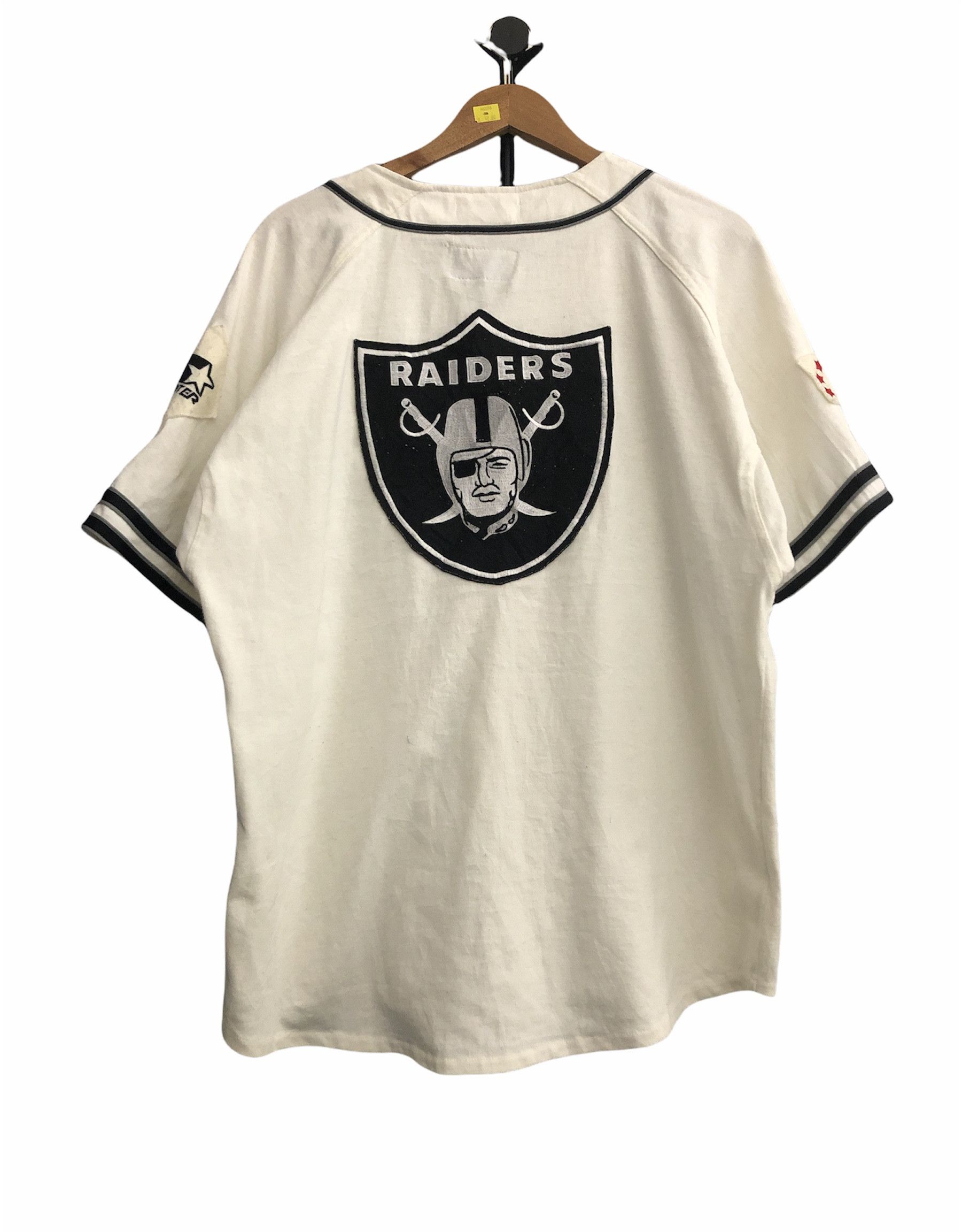 NFL Vintage Starter Oakland Raiders Shirt Size US L / EU 52-54 / 3 - 2 Thumbnail