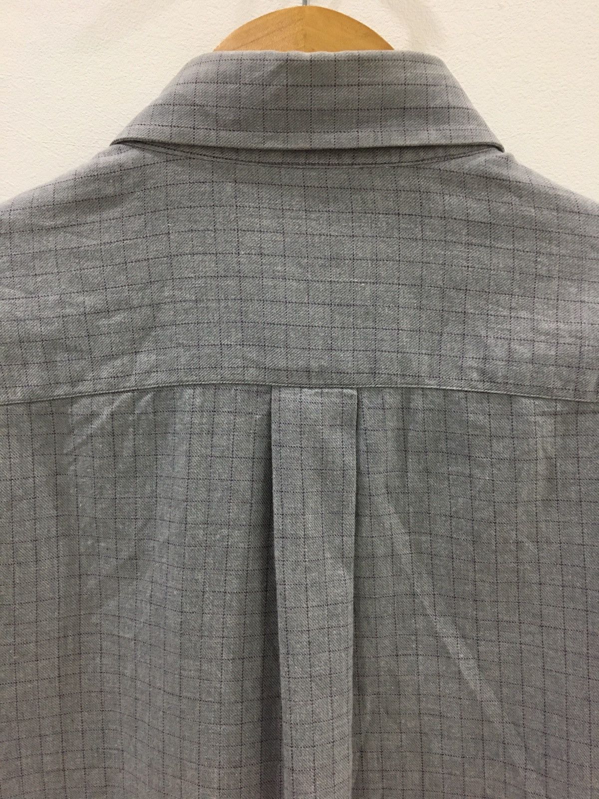 Designer LANVIN - PLAID CHECK SHIRT / BUTTON UPS SHIRT Size US M / EU 48-50 / 2 - 8 Thumbnail
