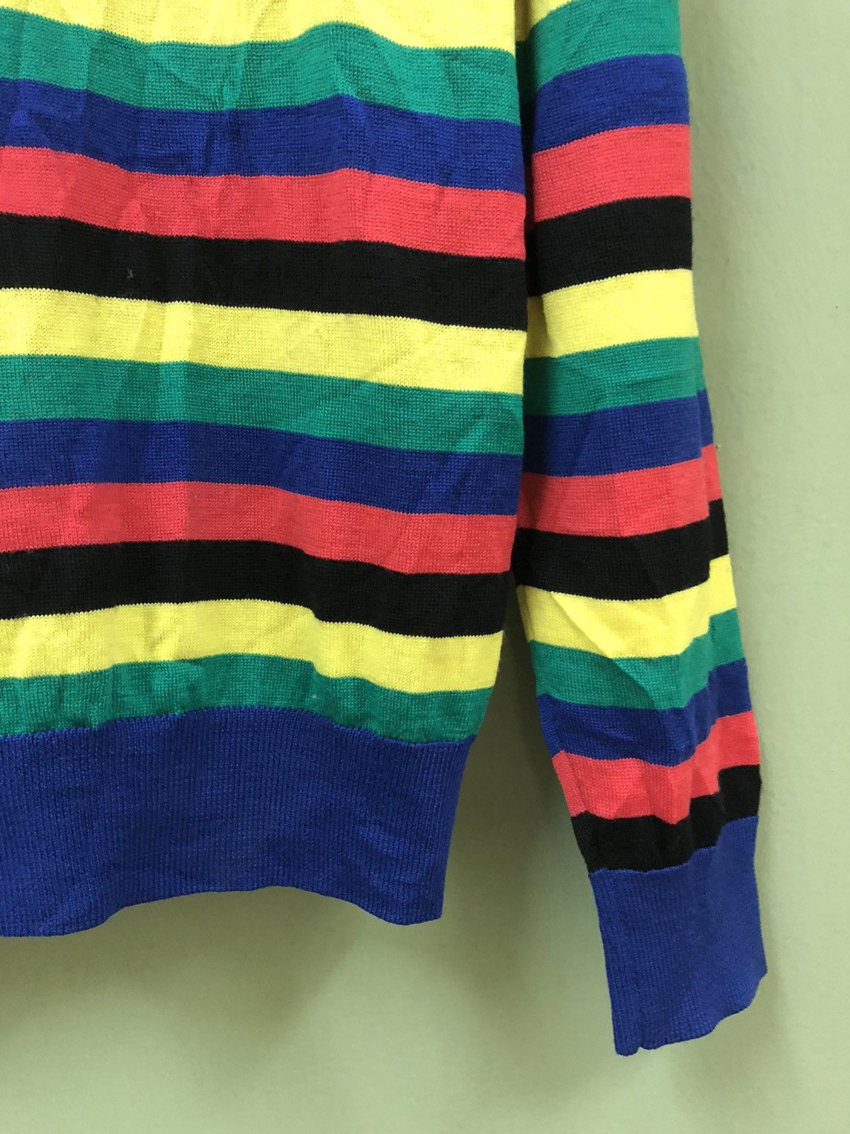 Designer JW ANDERSON x UNIQLO - VIBRANT COLOR BLOCK CREWNECK JUMPER Size US M / EU 48-50 / 2 - 5 Thumbnail