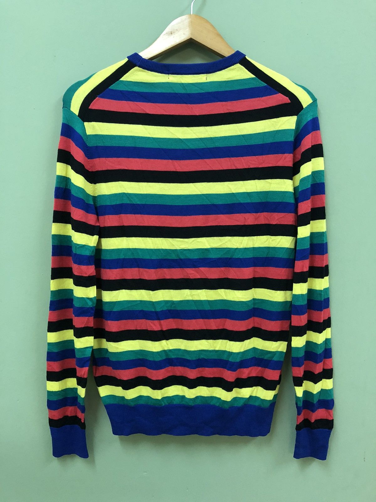 Designer JW ANDERSON x UNIQLO - VIBRANT COLOR BLOCK CREWNECK JUMPER Size US M / EU 48-50 / 2 - 6 Thumbnail