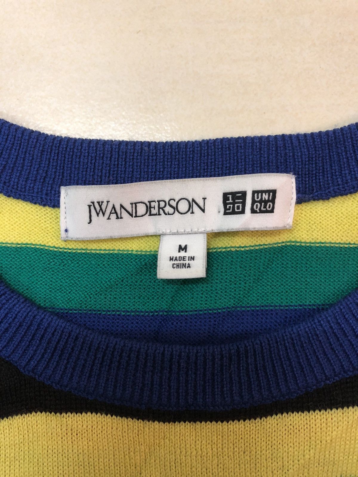 Designer JW ANDERSON x UNIQLO - VIBRANT COLOR BLOCK CREWNECK JUMPER Size US M / EU 48-50 / 2 - 9 Thumbnail