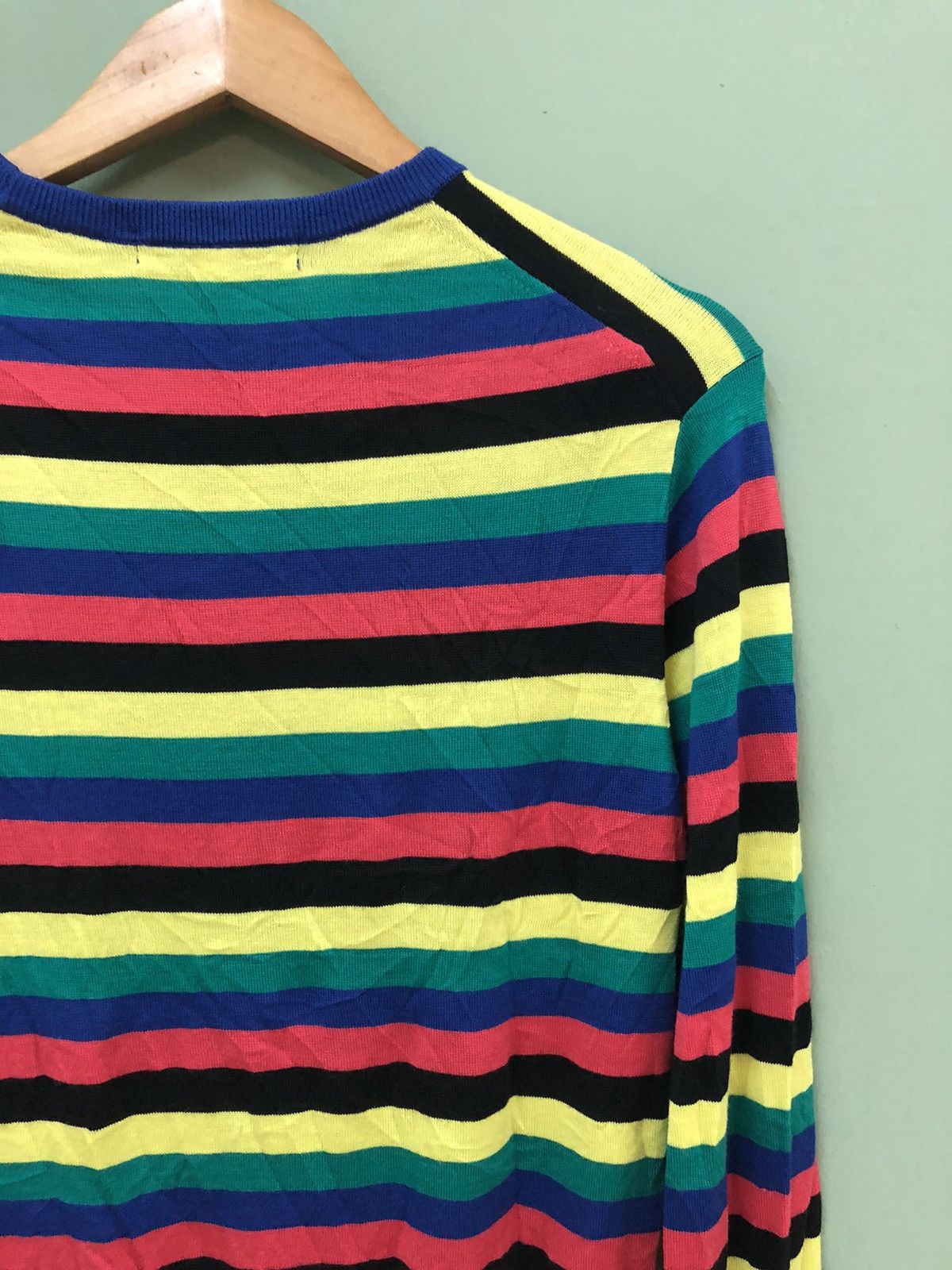 Designer JW ANDERSON x UNIQLO - VIBRANT COLOR BLOCK CREWNECK JUMPER Size US M / EU 48-50 / 2 - 8 Thumbnail