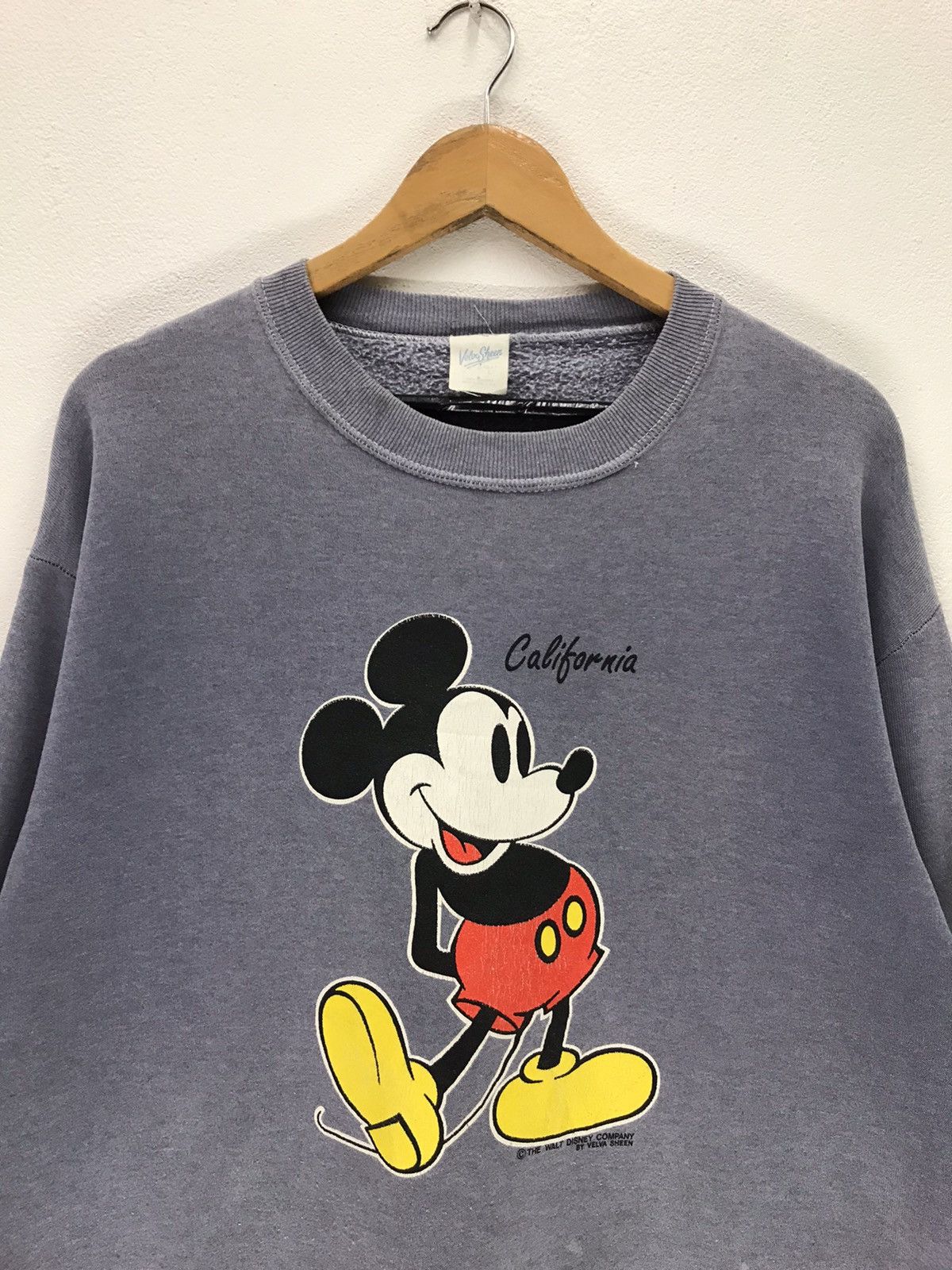 Mickey Mouse × Vintage Vintage Mickey Mouse Disneyland Cartoon Sweatshirt Size US L / EU 52-54 / 3 - 2 Thumbnail