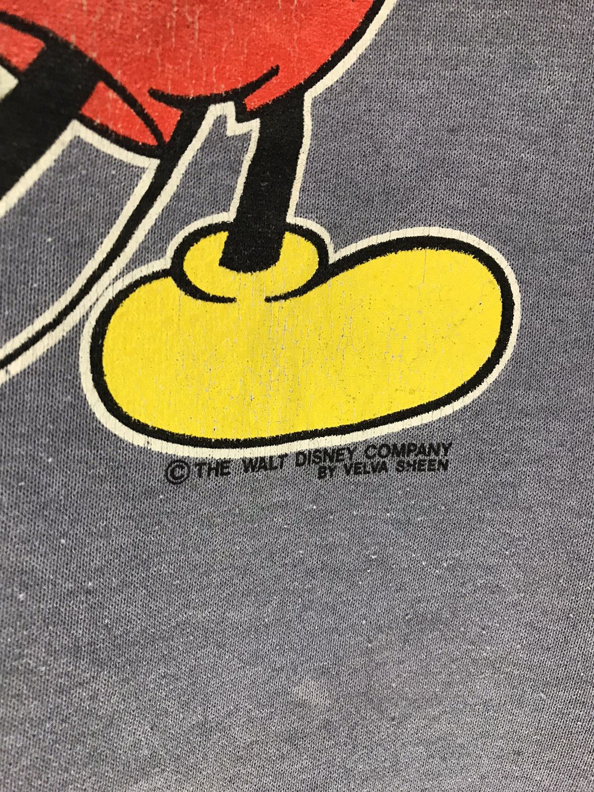 Mickey Mouse × Vintage Vintage Mickey Mouse Disneyland Cartoon Sweatshirt Size US L / EU 52-54 / 3 - 4 Thumbnail