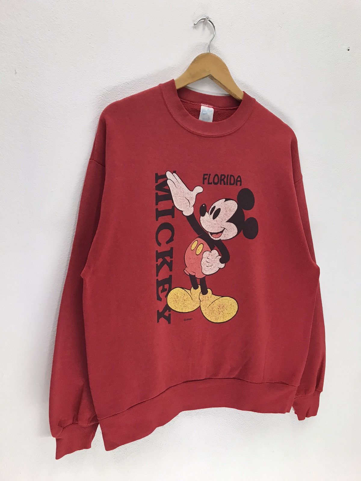 Disney × Mickey Mouse × Vintage Vintage 90s Mickey Mouse Disney Cartoon Sweatshirt Size US L / EU 52-54 / 3 - 5 Thumbnail