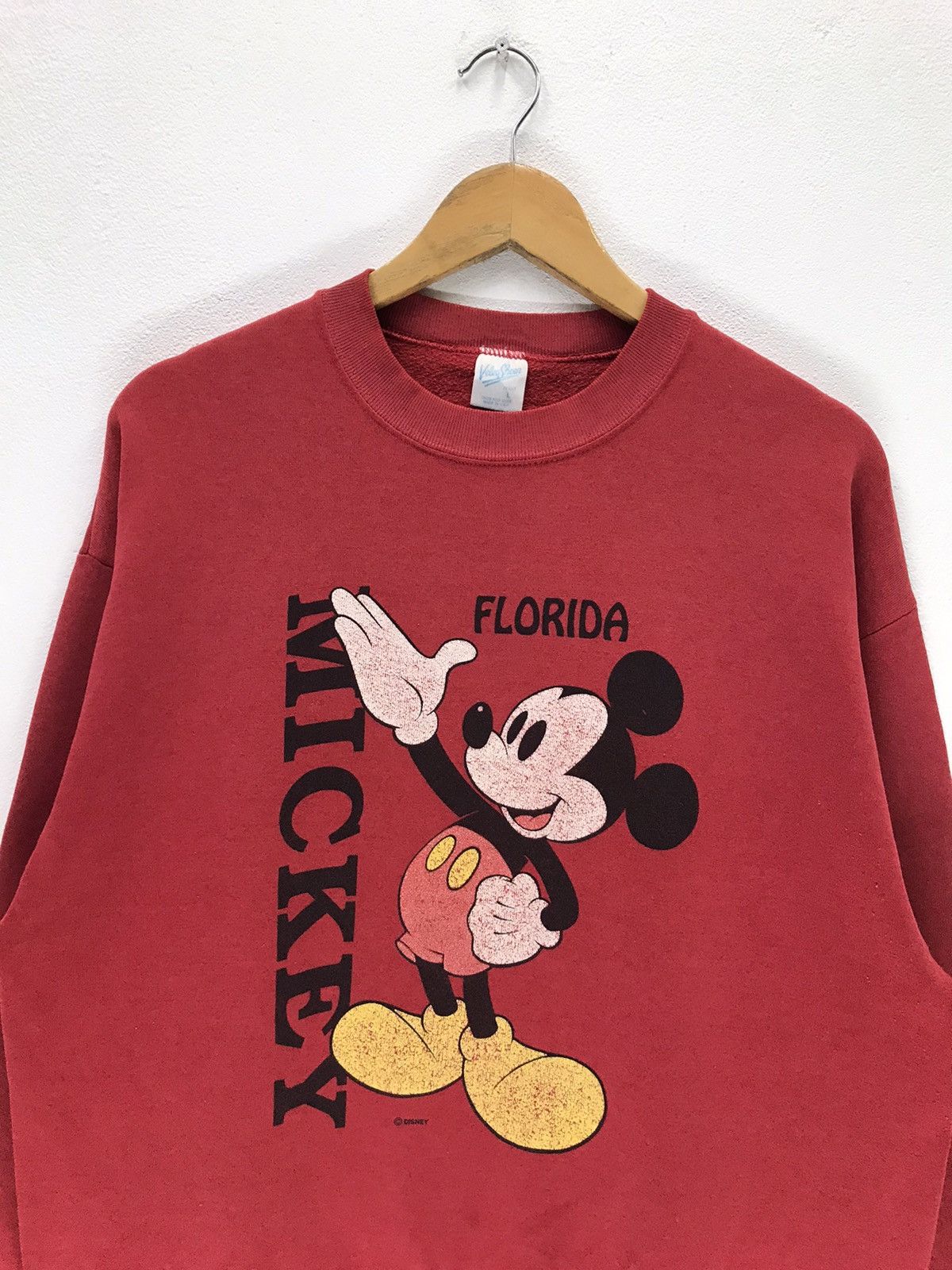 Disney × Mickey Mouse × Vintage Vintage 90s Mickey Mouse Disney Cartoon Sweatshirt Size US L / EU 52-54 / 3 - 2 Thumbnail