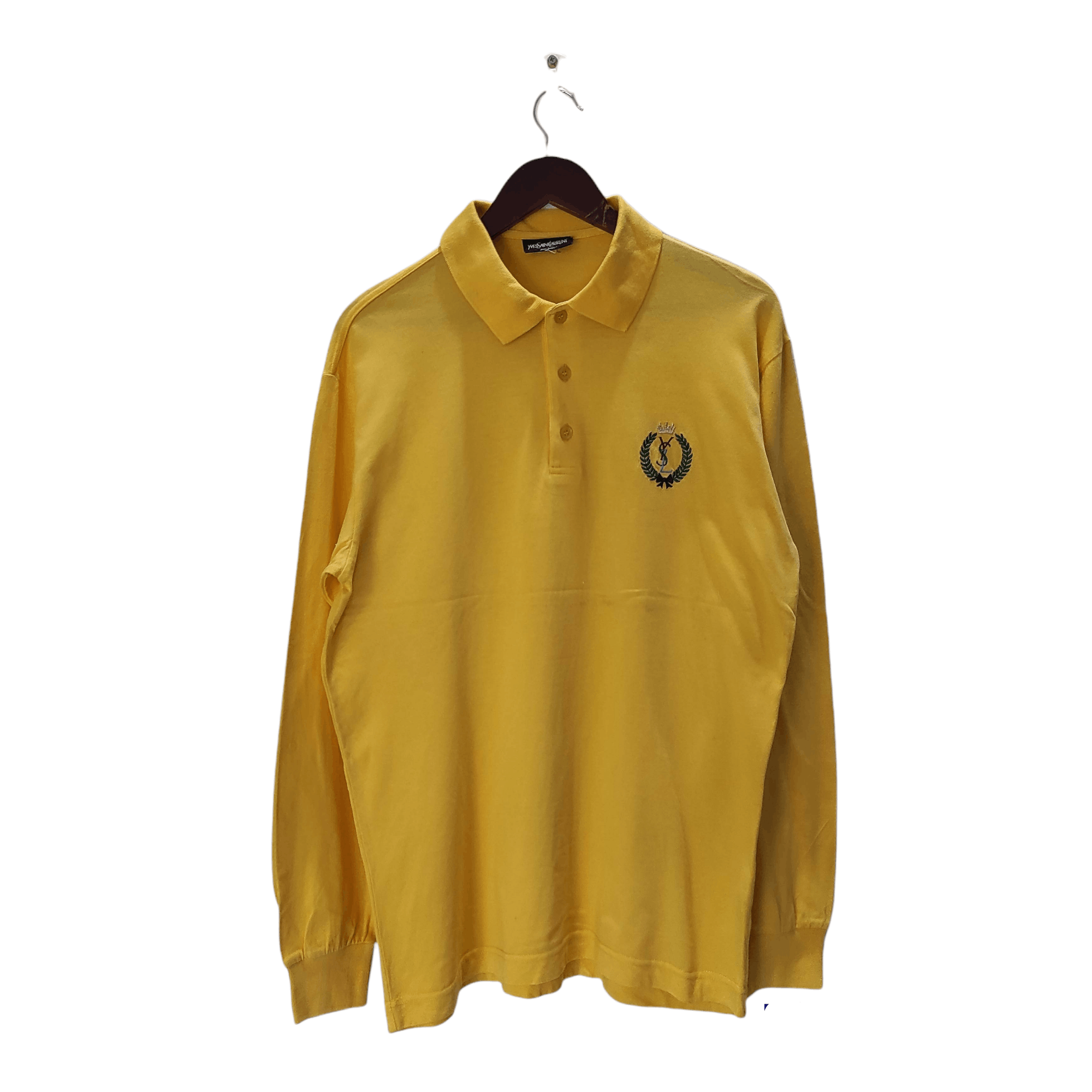 Yves Saint Laurent Pour Homme YSL Polo shirt big logo