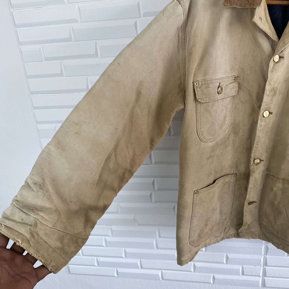 VINTAGE CARHARTT WORKER BLANKET LINING JACKET