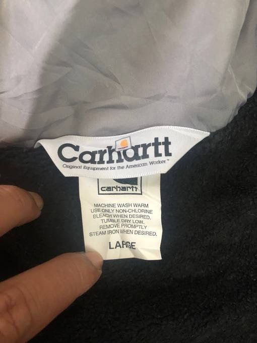 Carhartt Carhartt Fleece Lined Windbreaker Jacket Size US L / EU 52-54 / 3 - 9 Thumbnail