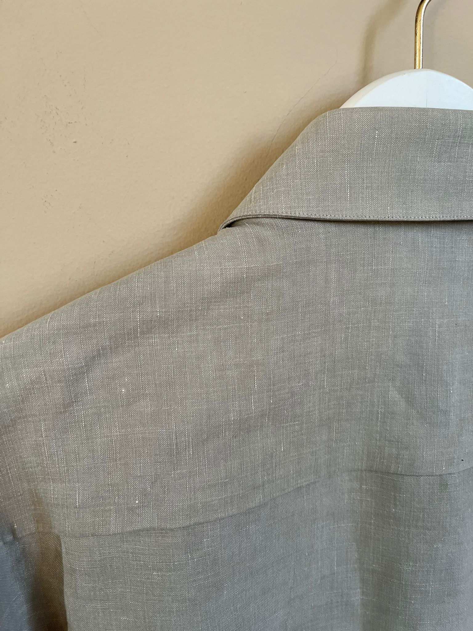 Haider Ackermann Shirt Lubricus in Cream / Sand Size US M / EU 48-50 / 2 - 14 Thumbnail