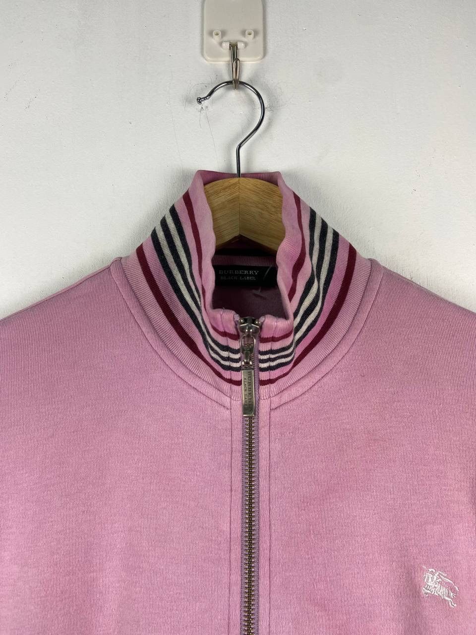 Burberry Burberry jacket zipper sweater pink color Size US M / EU 48-50 / 2 - 8 Thumbnail