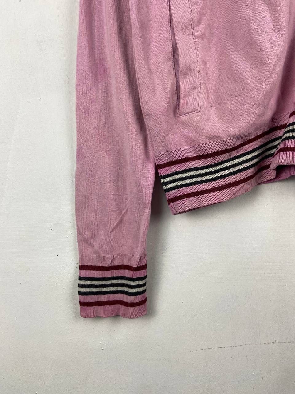 Burberry Burberry jacket zipper sweater pink color Size US M / EU 48-50 / 2 - 12 Thumbnail
