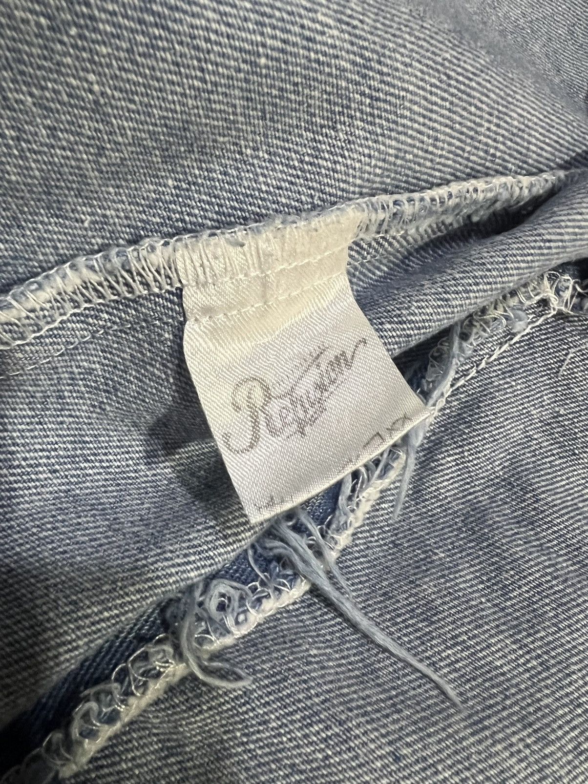 Fugazi 🔥HOT ITEM🔥 FUGAZI DISTRESSED DENIM JACKET Size US XL / EU 56 / 4 - 20 Thumbnail