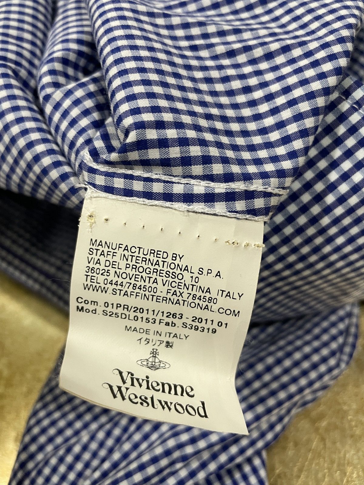 Vivienne Westwood Vivienne Westwood London collection blue plaids slim-fit Size US S / EU 44-46 / 1 - 6 Thumbnail