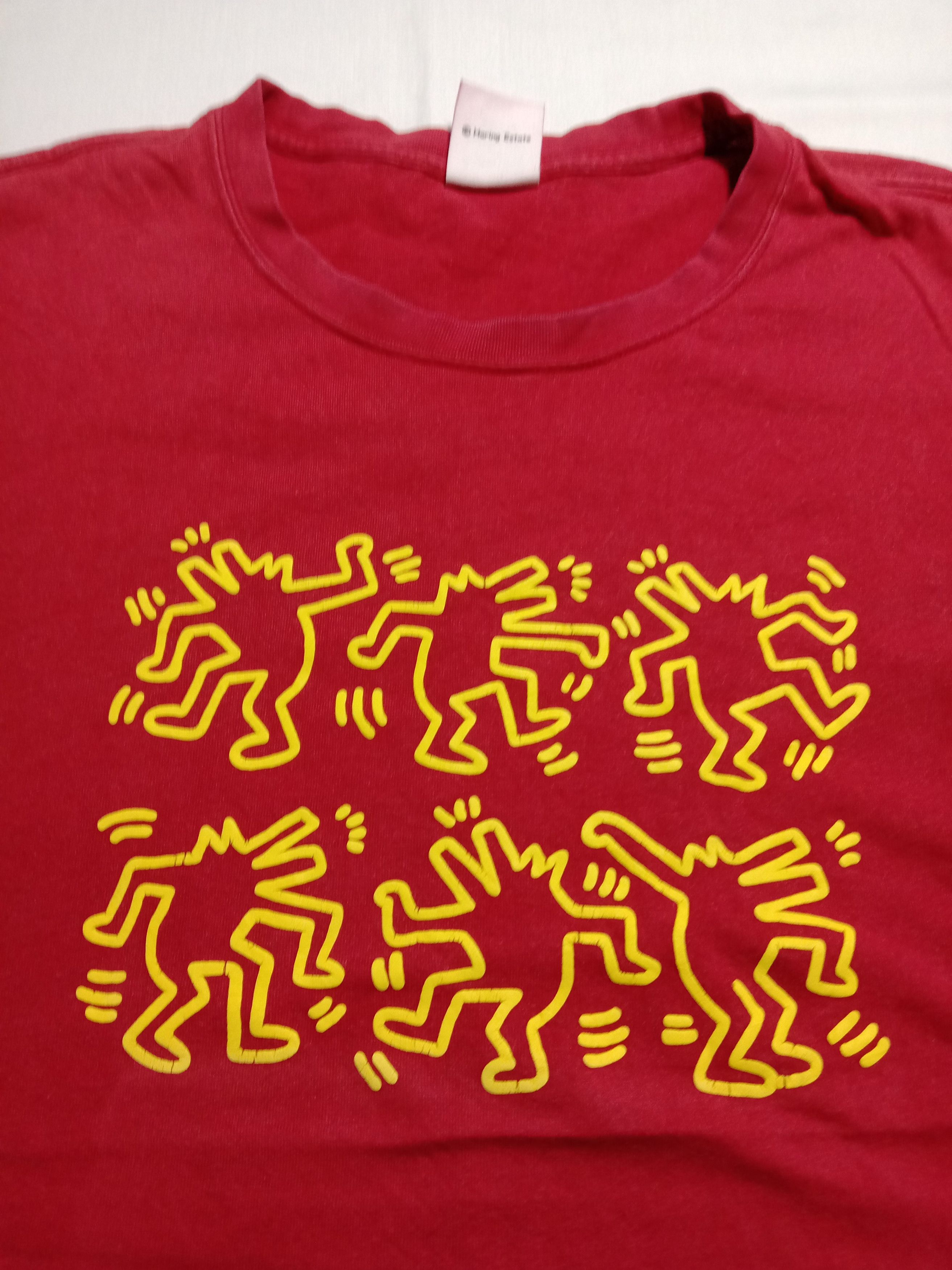 Keith Haring Keith Haring Art Tee Best Buddies Dancing Size L / US 10 / IT 46 - 3 Thumbnail