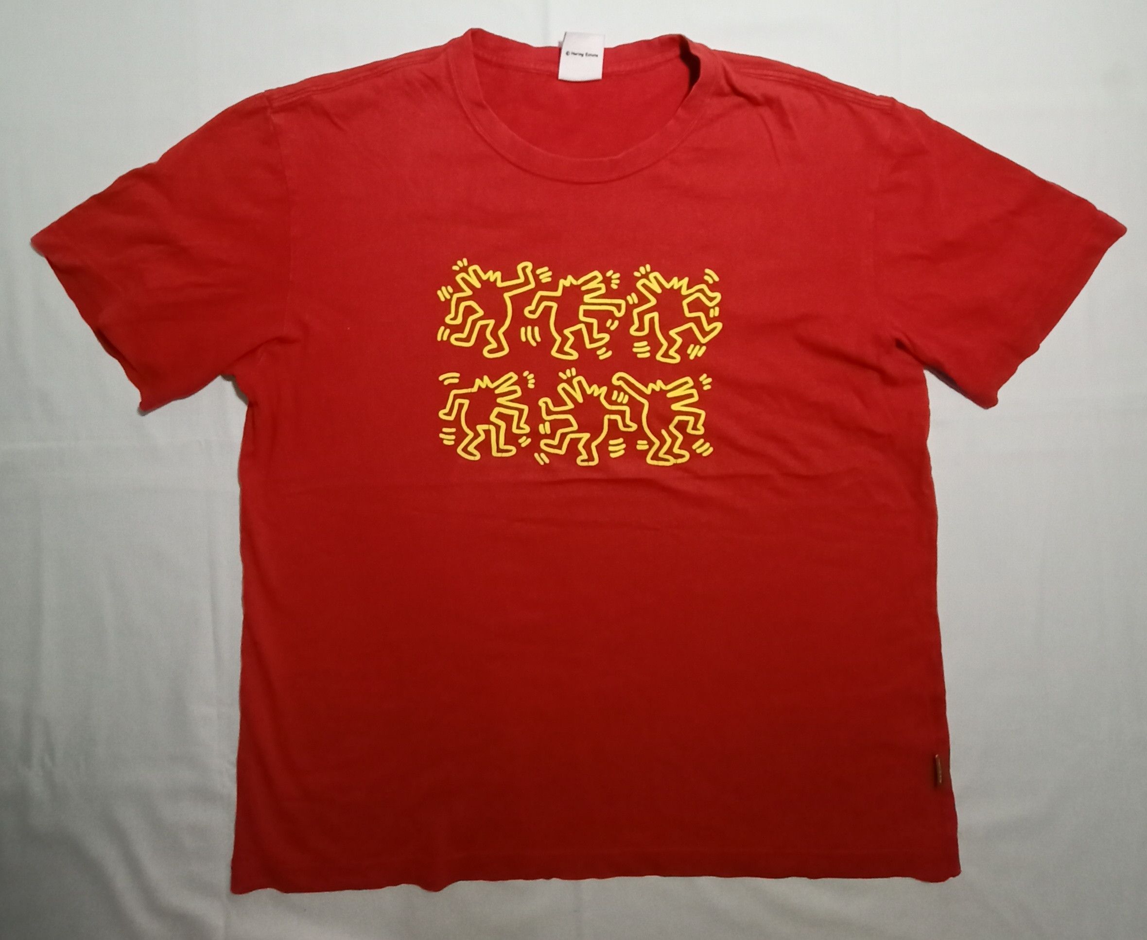 Keith Haring Keith Haring Art Tee Best Buddies Dancing Size L / US 10 / IT 46 - 1 Thumbnail
