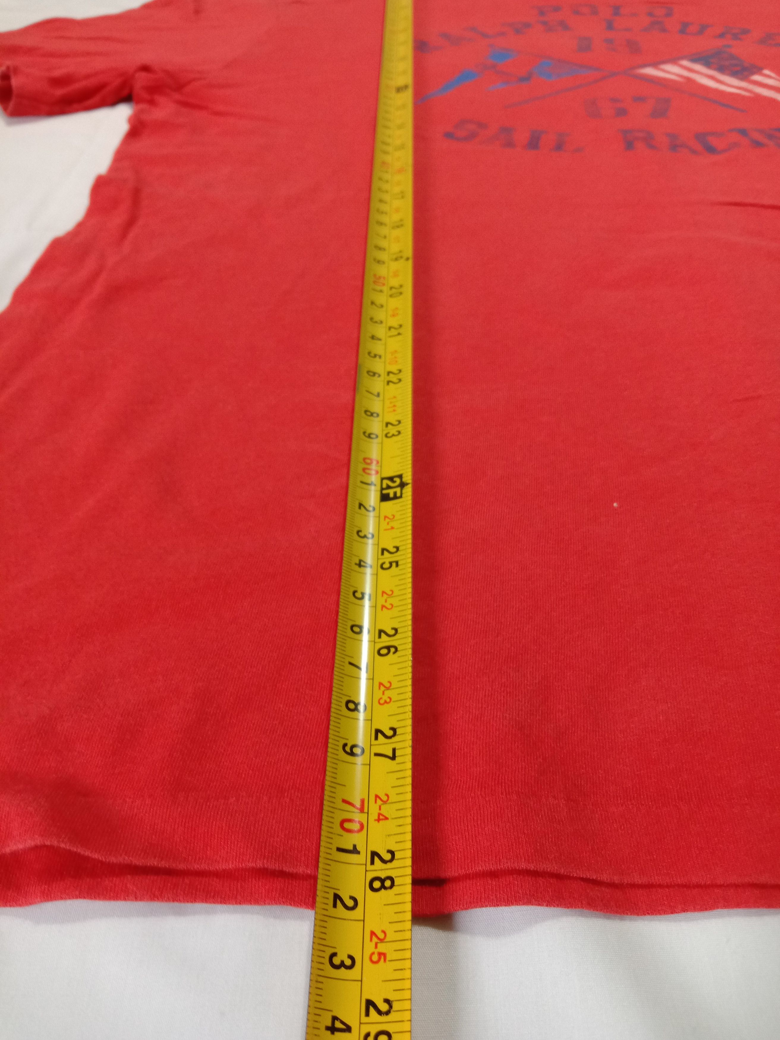 Polo Ralph Lauren Polo Ralph Lauren Sail Racing Red Tee Size L / US 10 / IT 46 - 6 Thumbnail