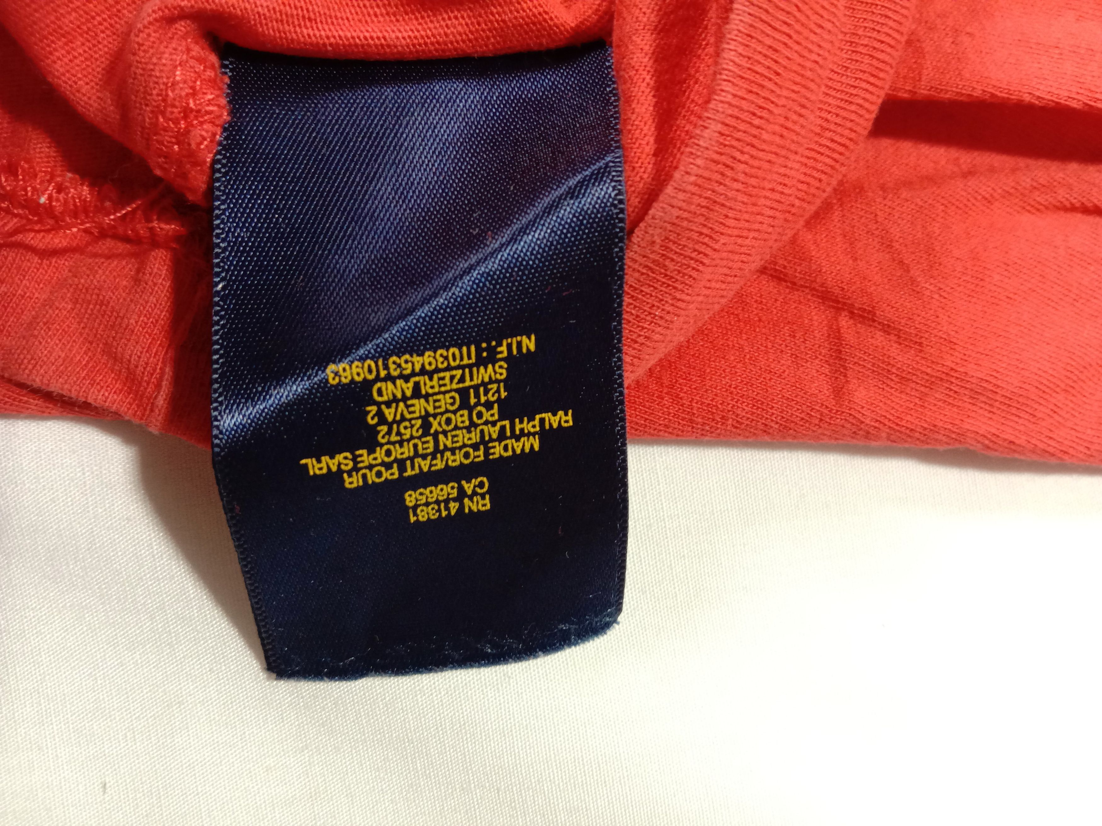 Polo Ralph Lauren Polo Ralph Lauren Sail Racing Red Tee Size L / US 10 / IT 46 - 4 Thumbnail