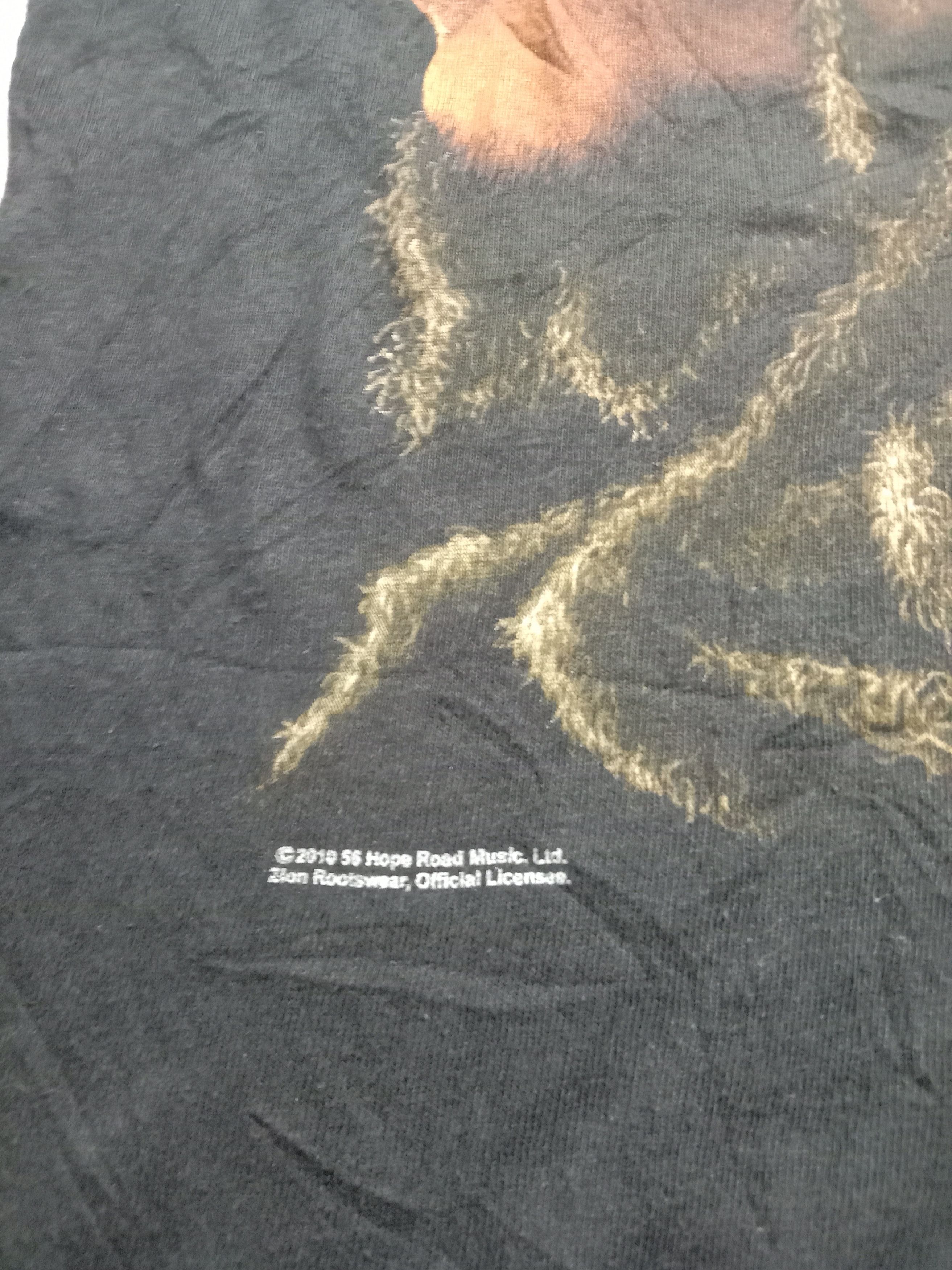 Bob Marley Vintage Bob Marley Zion Big Logo Rasta Tshirt Size US M / EU 48-50 / 2 - 2 Thumbnail