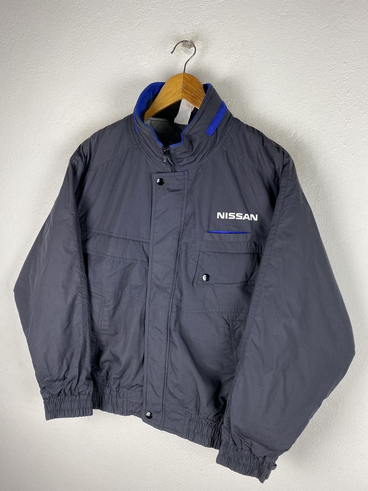 Japanese Brand × Vintage NISSAN VINTAGE STYLE BOMBER JACKET RACING SKYLINE Size US L / EU 52-54 / 3 - 8 Thumbnail
