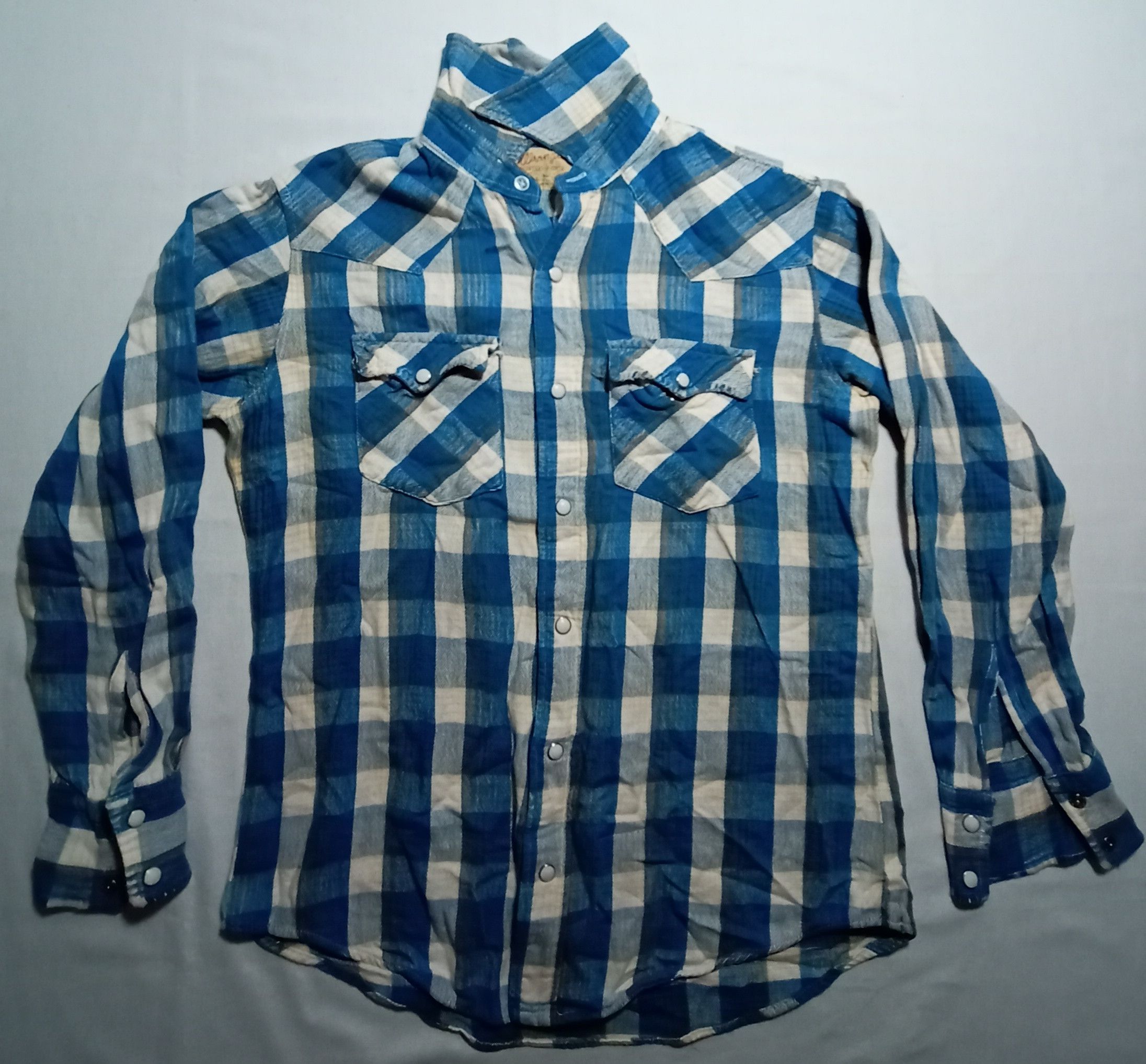Flannel WRANGLER Japan Flannel Shirts Style ButtonUp Size US S / EU 44-46 / 1 - 1 Thumbnail