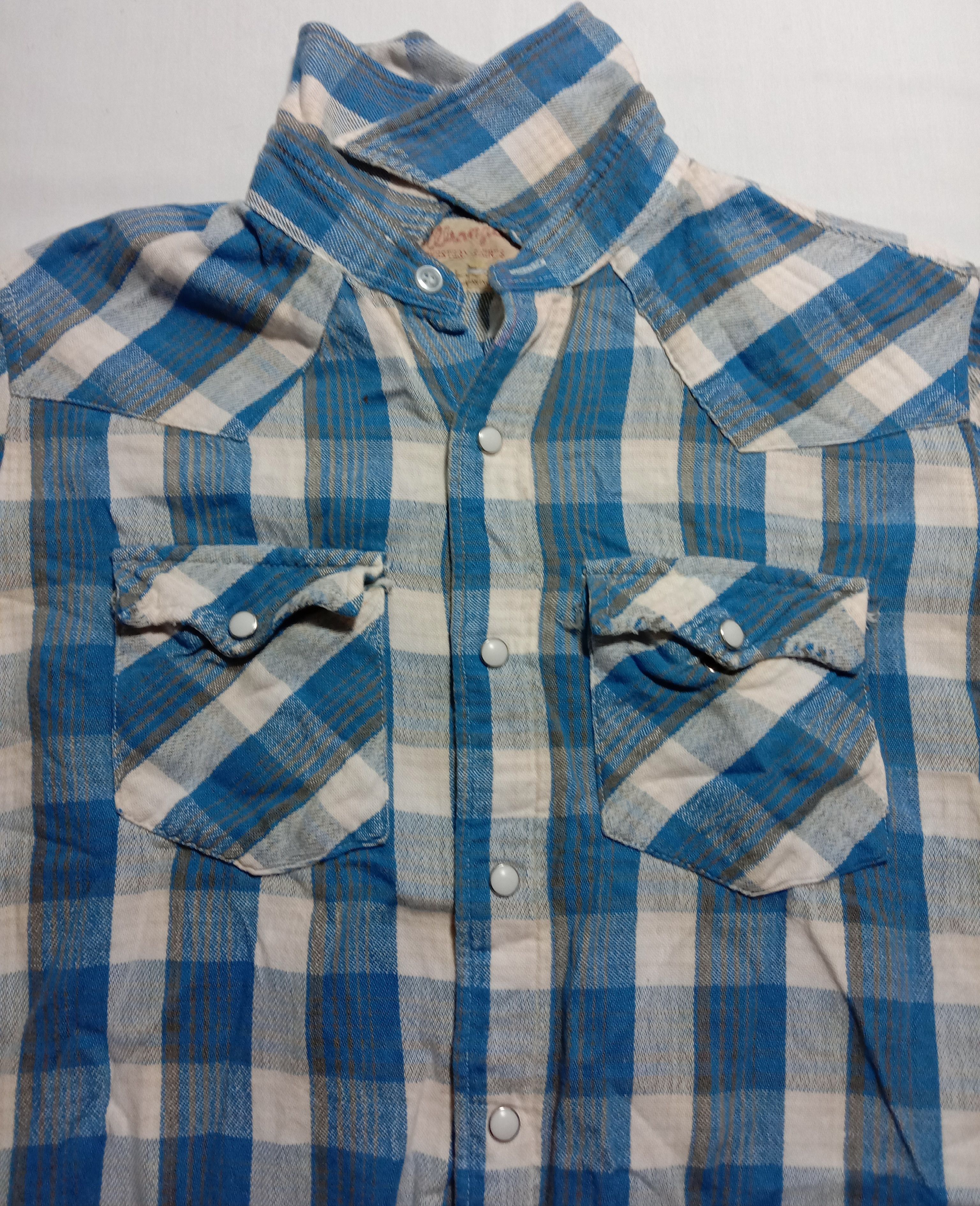 Flannel WRANGLER Japan Flannel Shirts Style ButtonUp Size US S / EU 44-46 / 1 - 2 Thumbnail