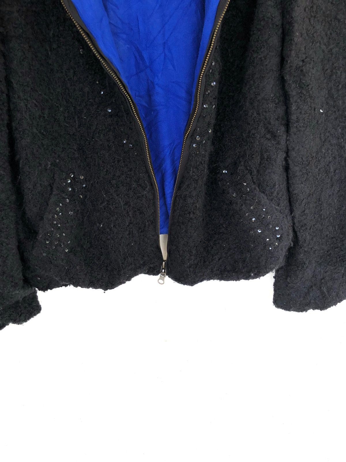 Issey Miyake Tsumori Chisato Wool Blend Zip Jacket