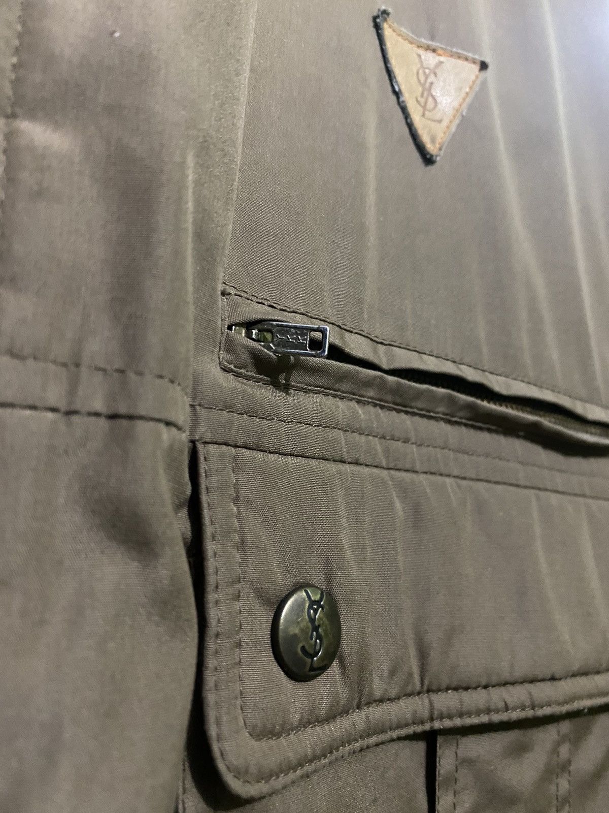 Yves Saint Laurent YVes Saint Laurent Pocket Jacket Vintage Size US L / EU 52-54 / 3 - 6 Thumbnail