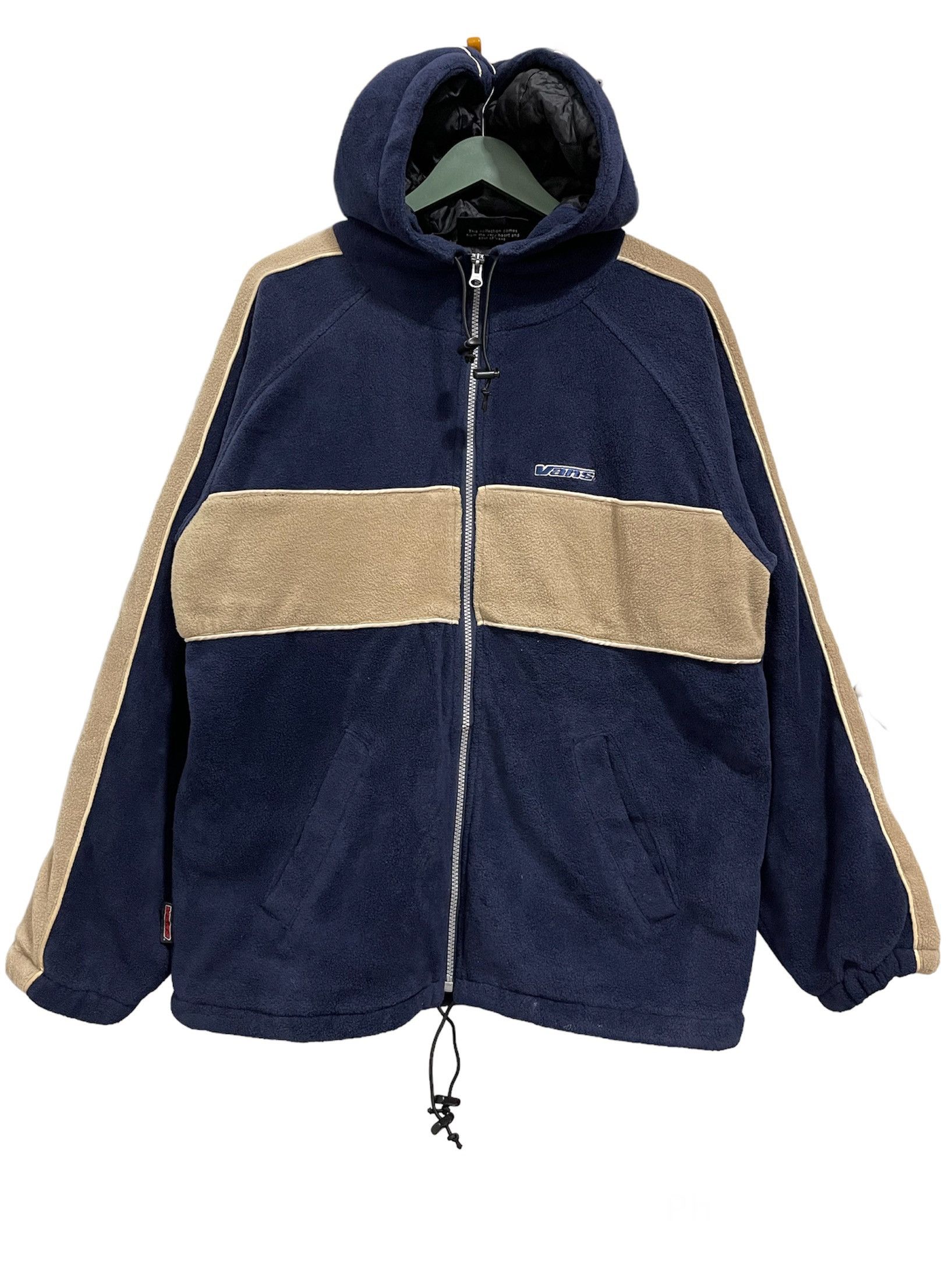 Vans × Vintage Vintage Vans Mini Logo Embroidery Fleece Hooded Size US M / EU 48-50 / 2 - 1 Thumbnail