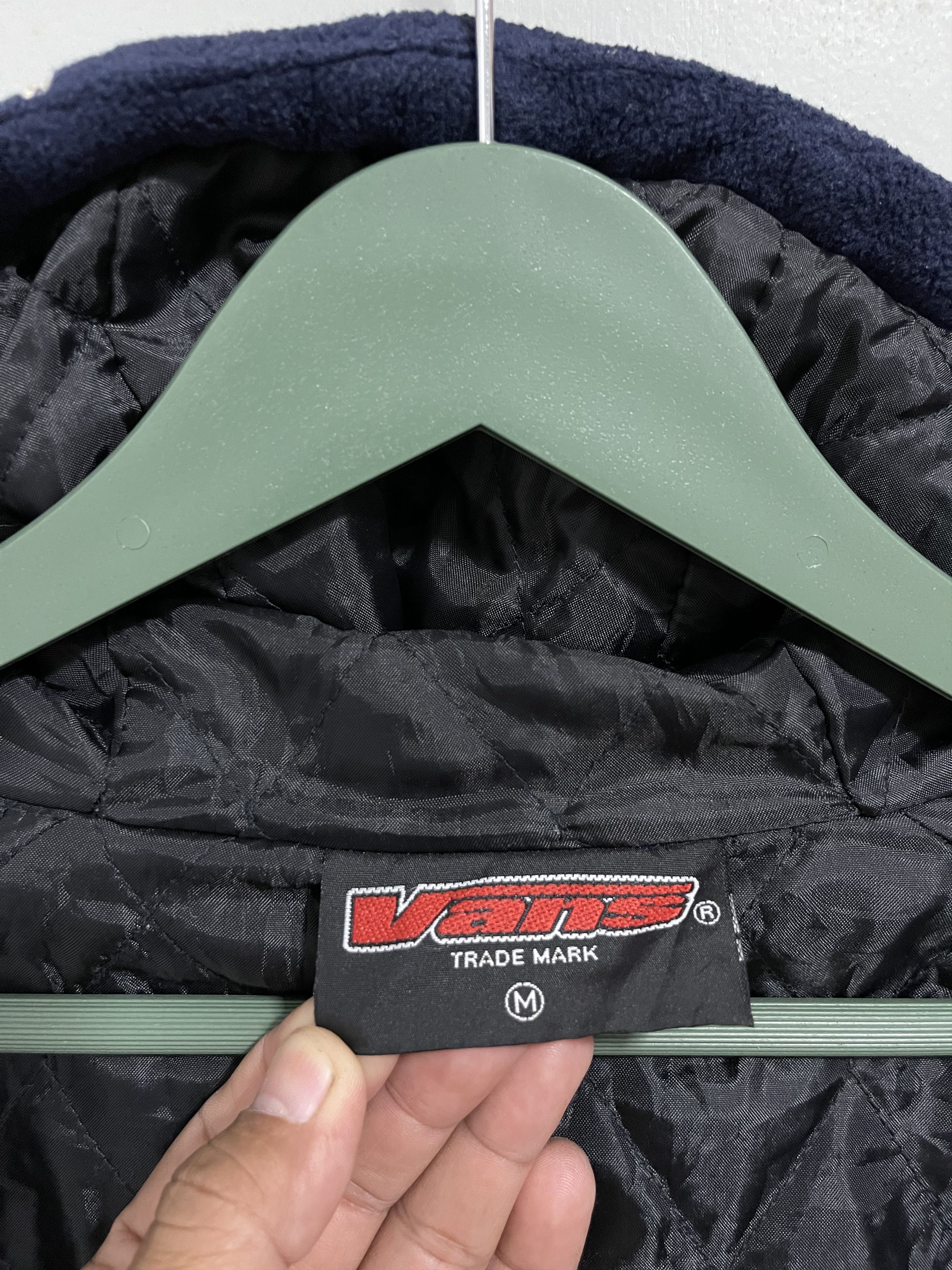 Vans × Vintage Vintage Vans Mini Logo Embroidery Fleece Hooded Size US M / EU 48-50 / 2 - 7 Thumbnail